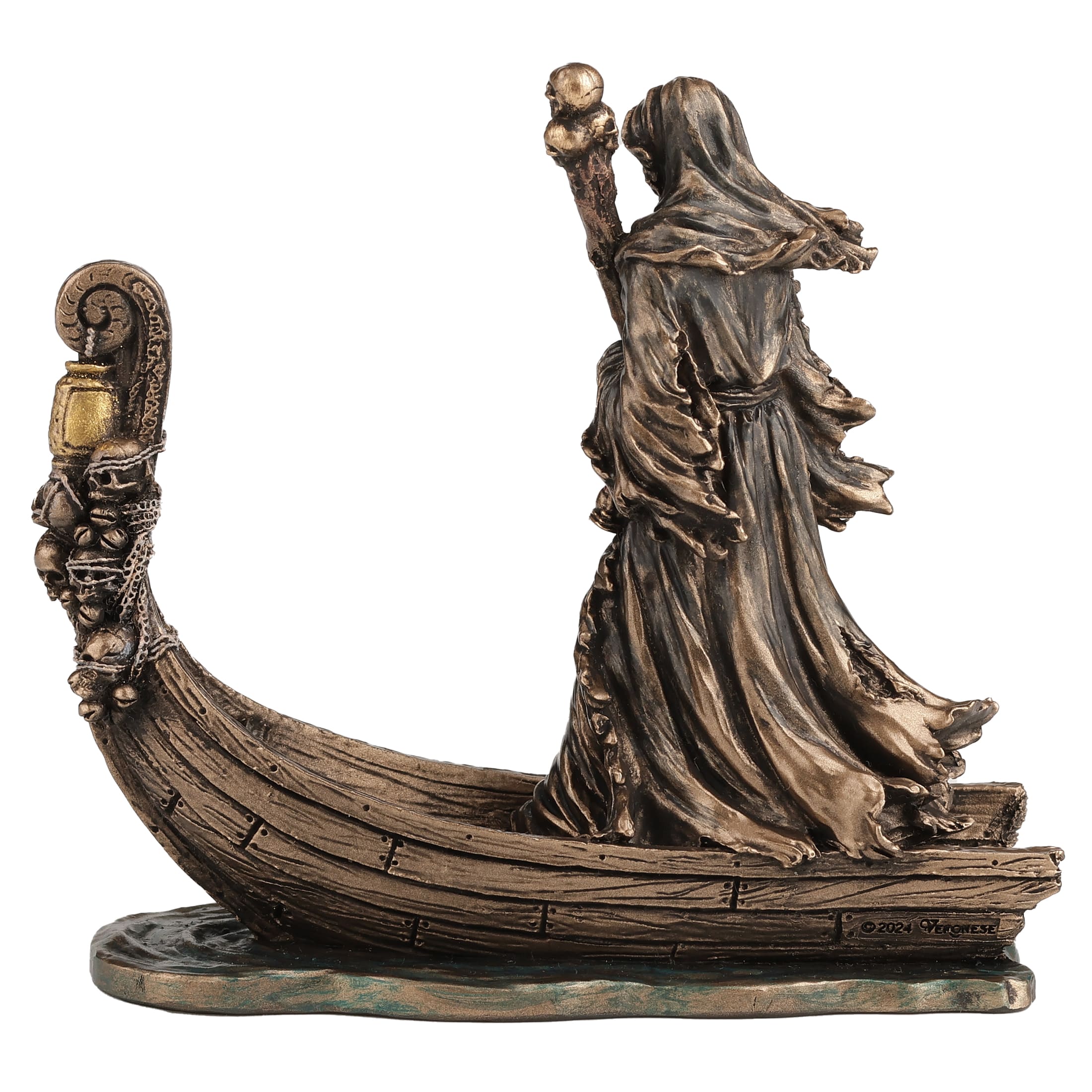 Charon Statue - 9.5 x 8.5 cm Cold-Cast Bronze Figurine by Veronese — additional product image 4 from ArtStatues