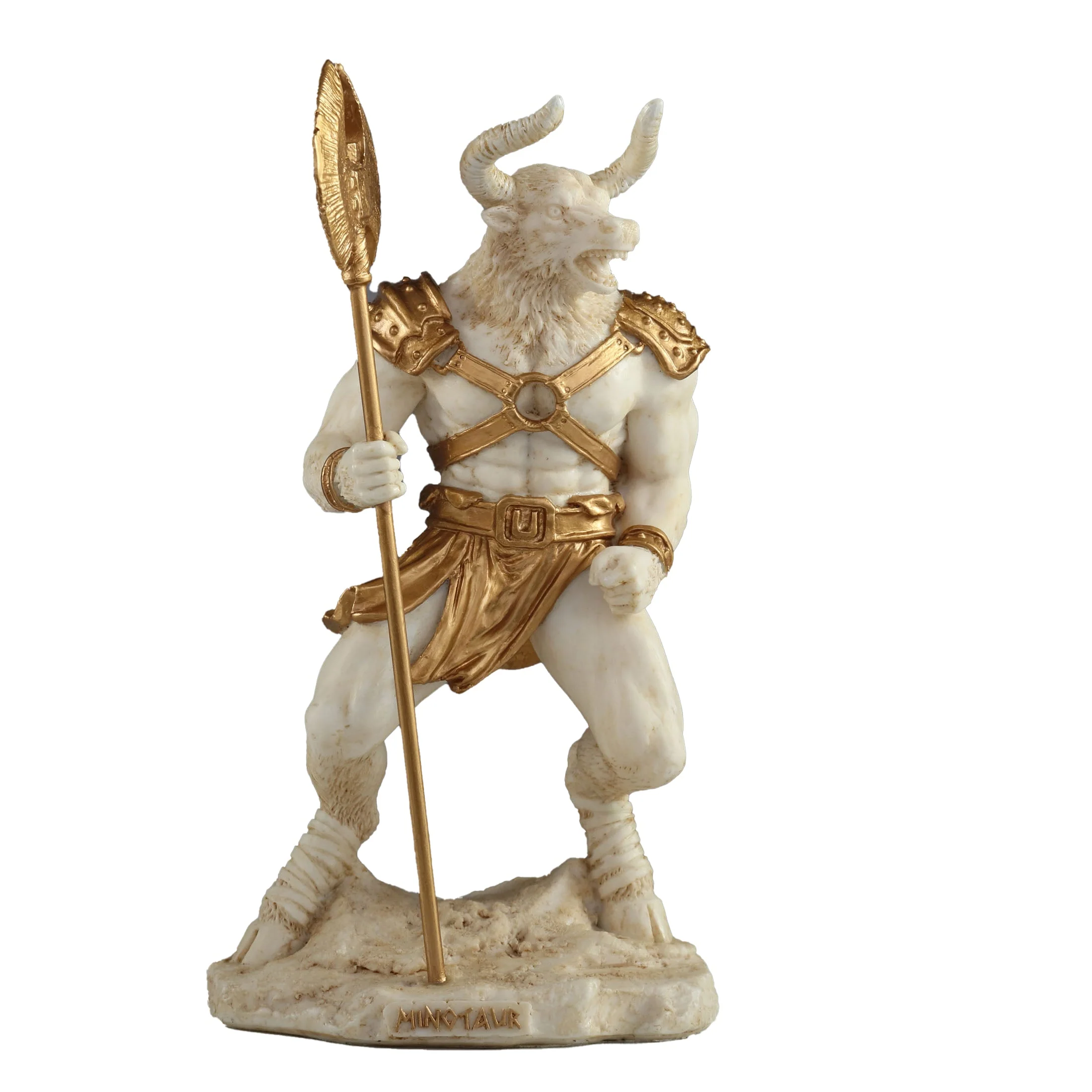 Minotaur The Greek Labyrinth Beast 17cm Veronese White Statue — additional product image 2 from ArtStatues