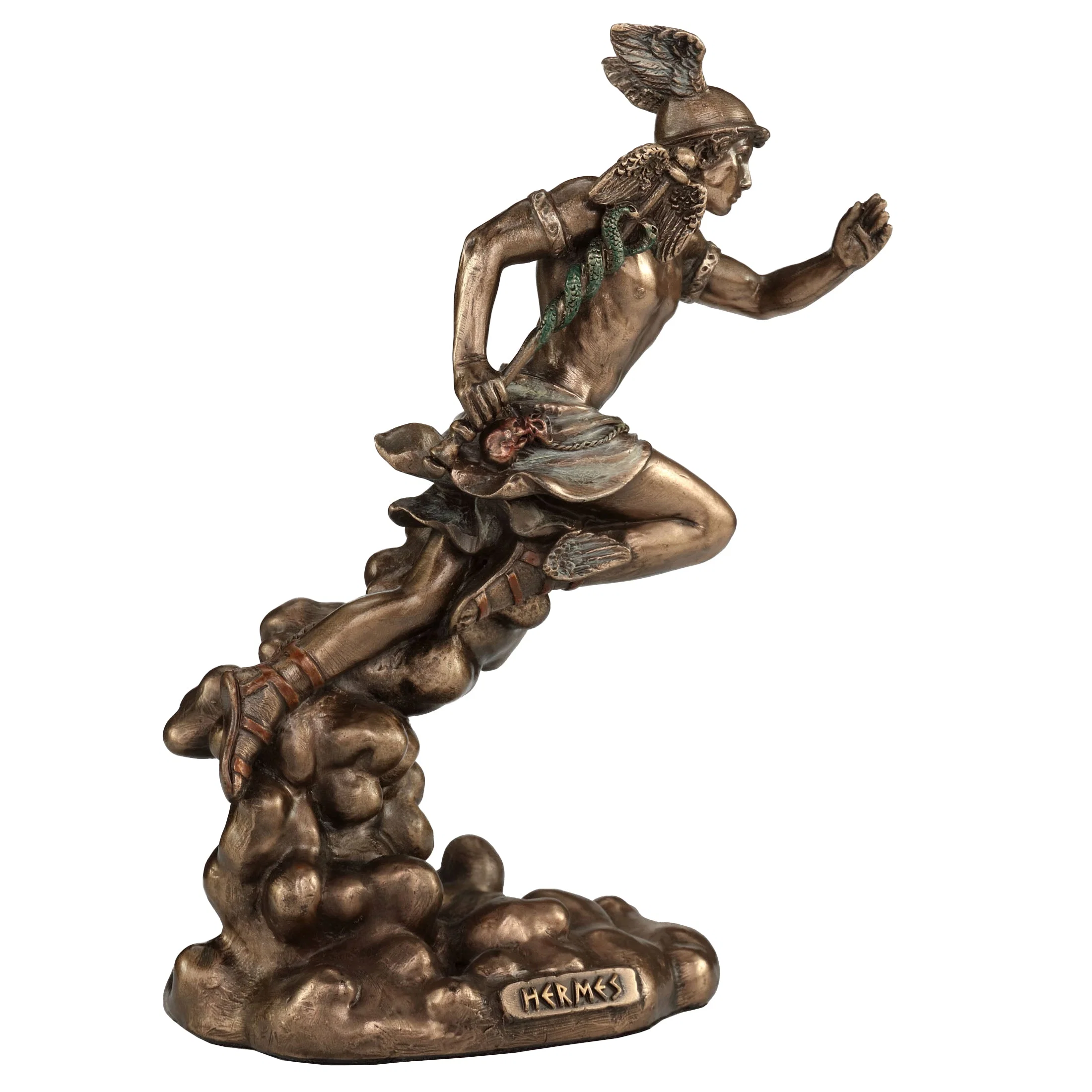 Hermes Greek Herald Of The Gods 15.5cm Veronese Statue — additional product image 3 from ArtStatues