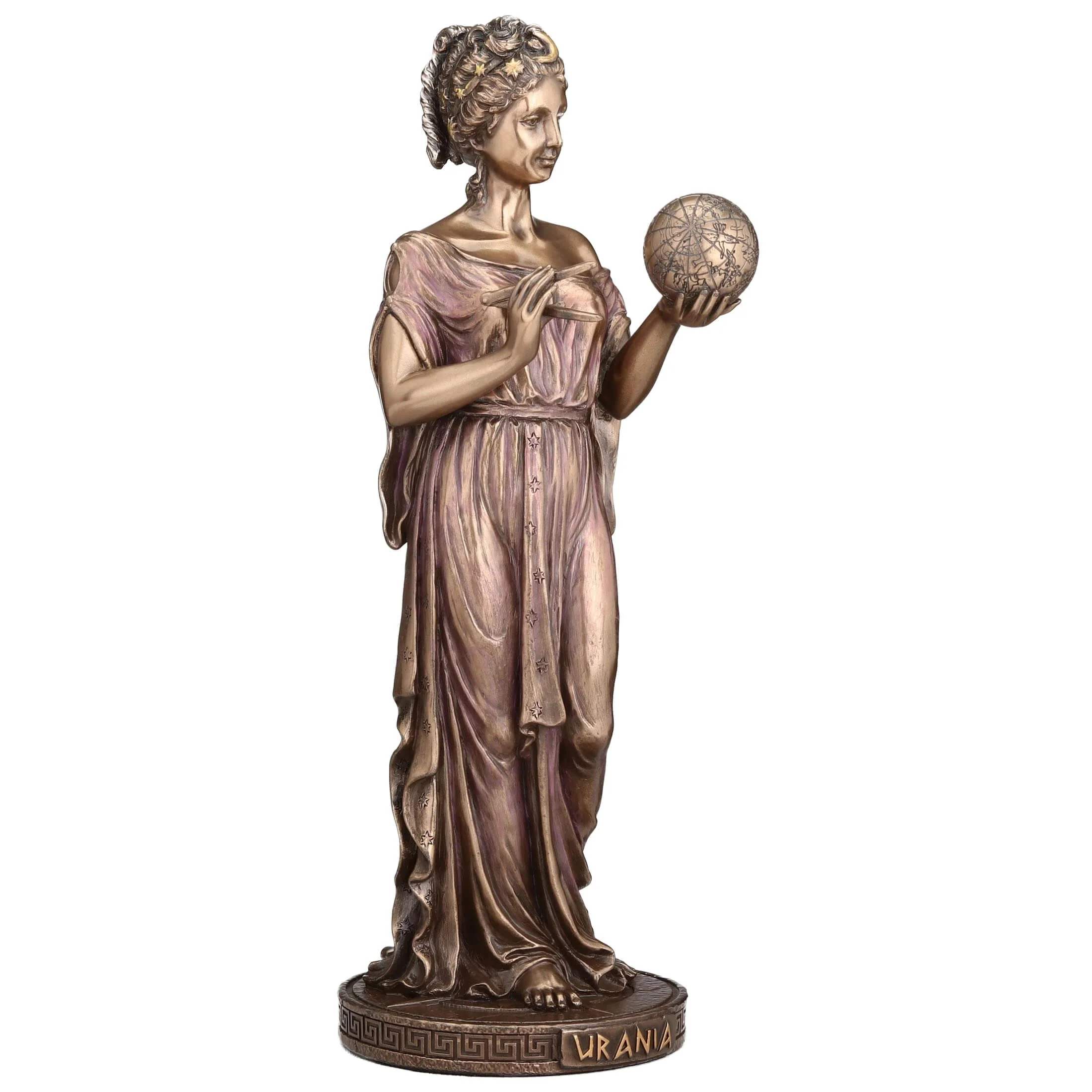 Urania Muse of Astronomy Statue – 23 cm — additional product image 3 from ArtStatues