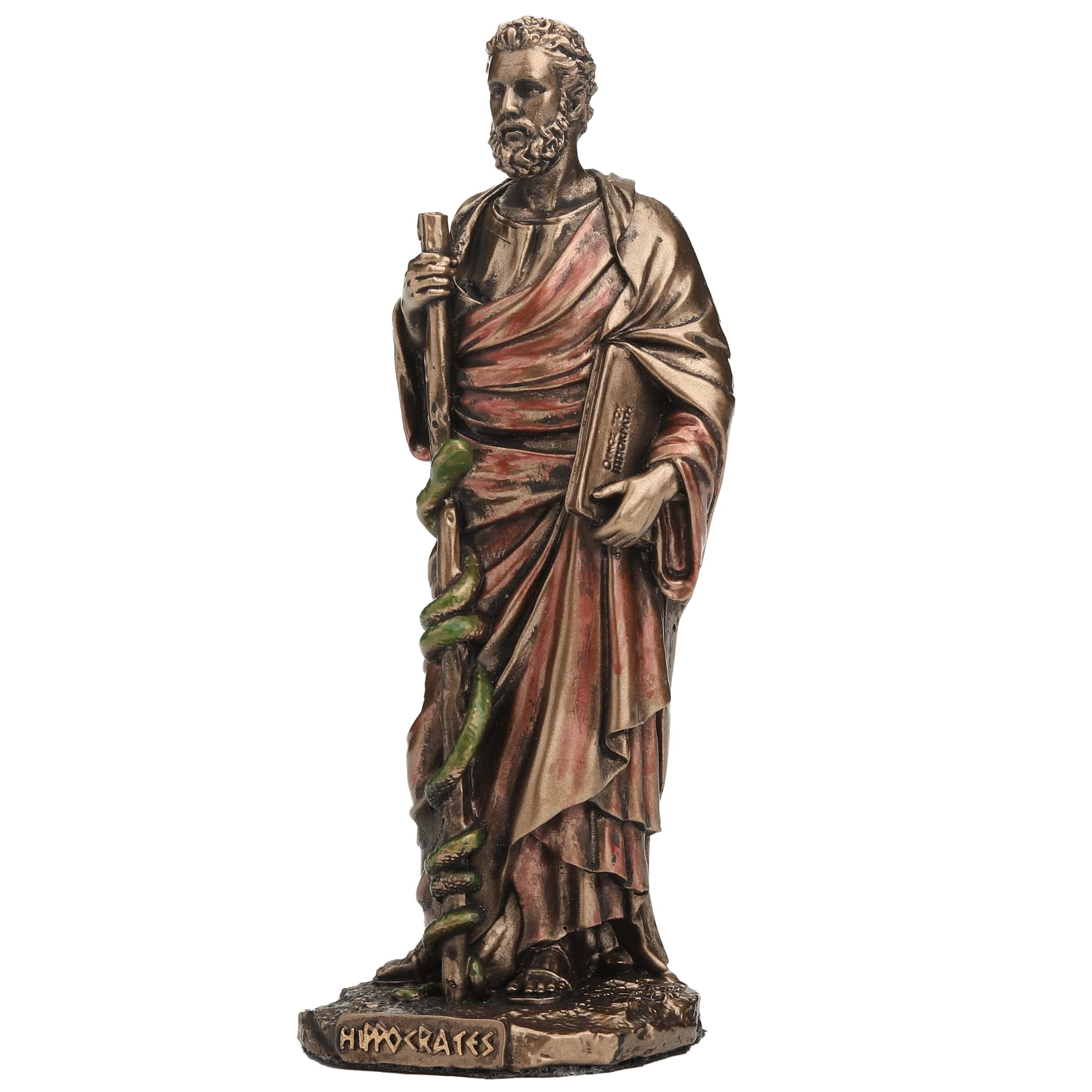 Hippocrates Father of Medice 9cm Cold Cast Bronze Veronese Statue — additional product image 2 from ArtStatues