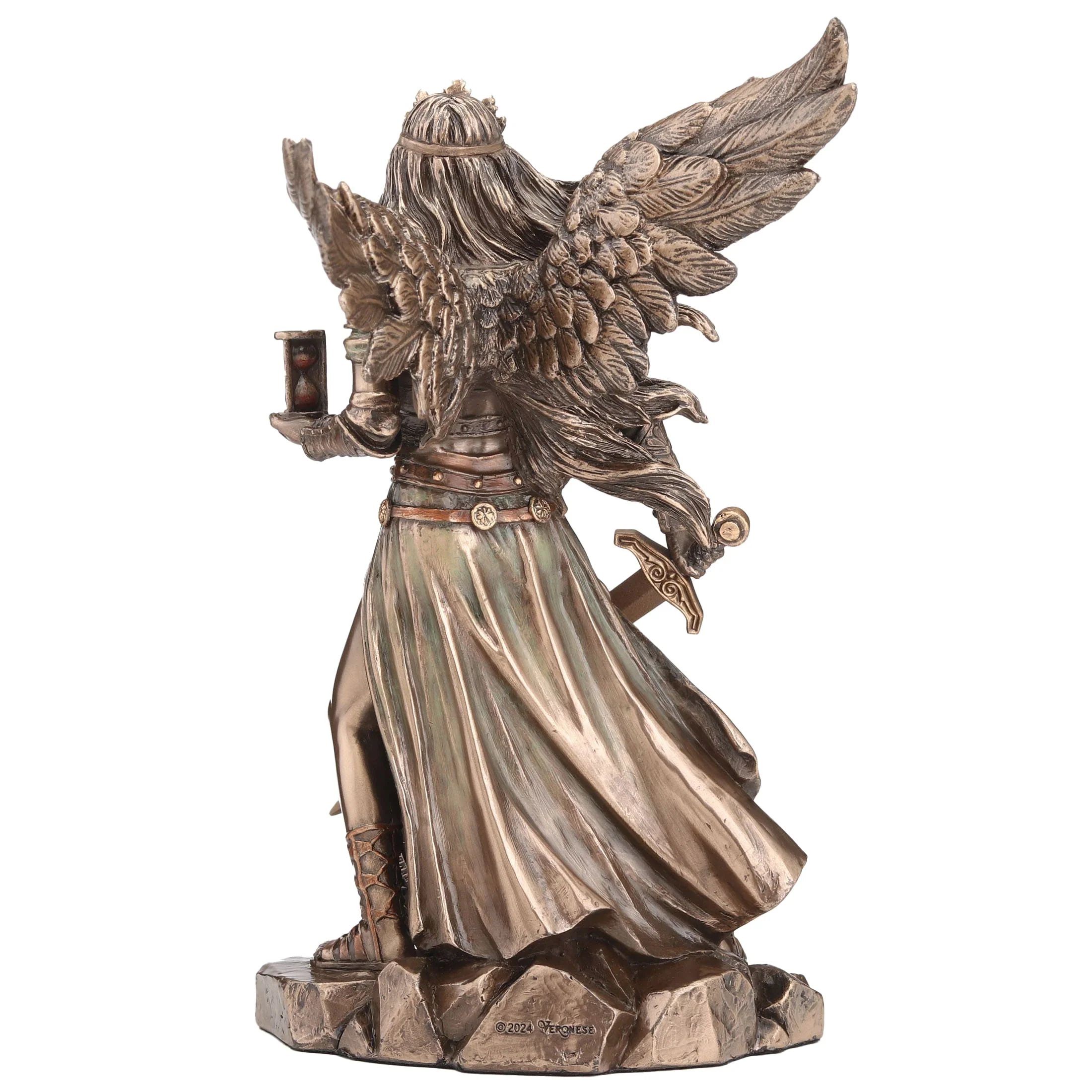 Nemesis Greek Goddess Statue – Veronese Bronze, 21.5 cm — additional product image 4 from ArtStatues