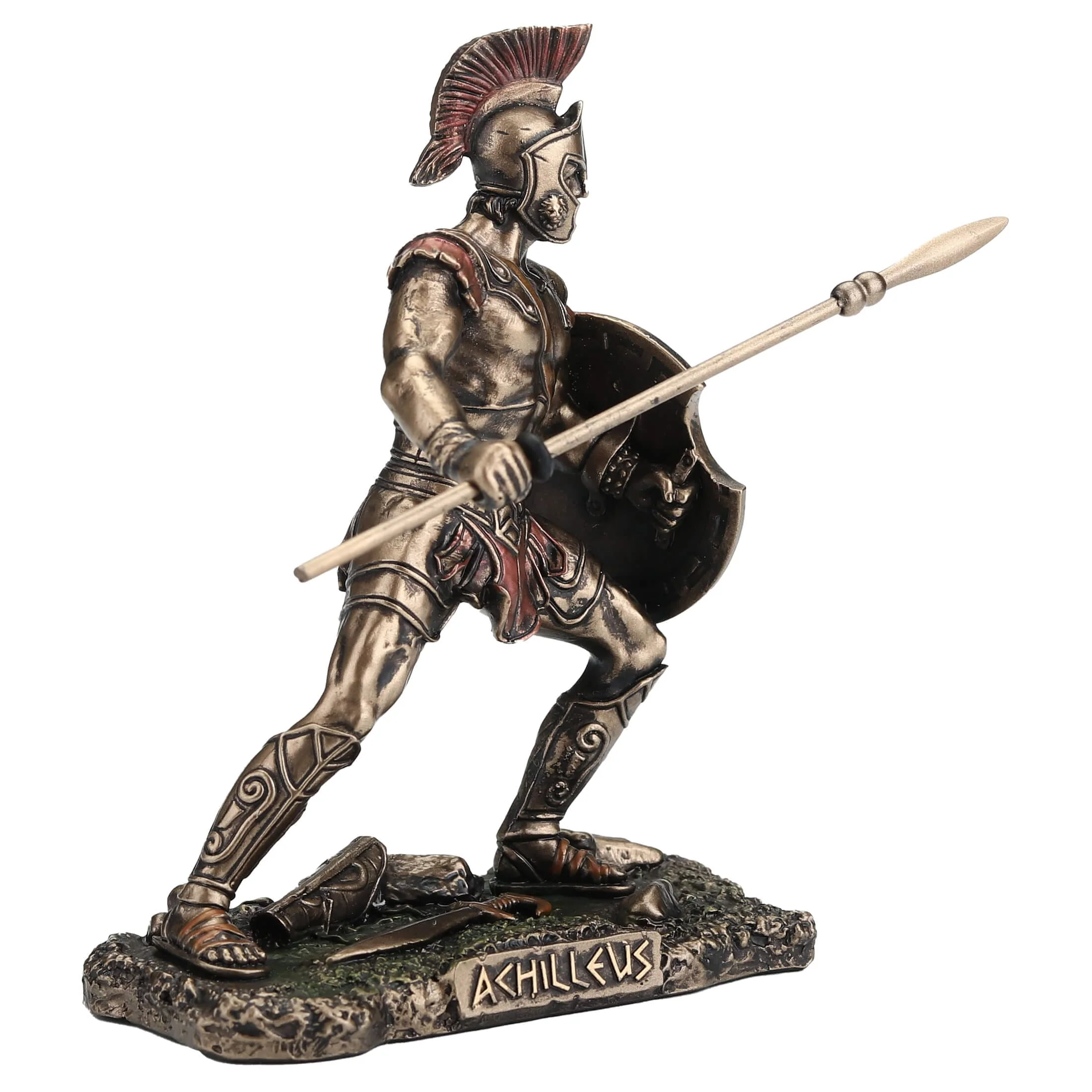 Achilles Greek Warrior Statue – Veronese, 9.5 cm — additional product image 2 from ArtStatues