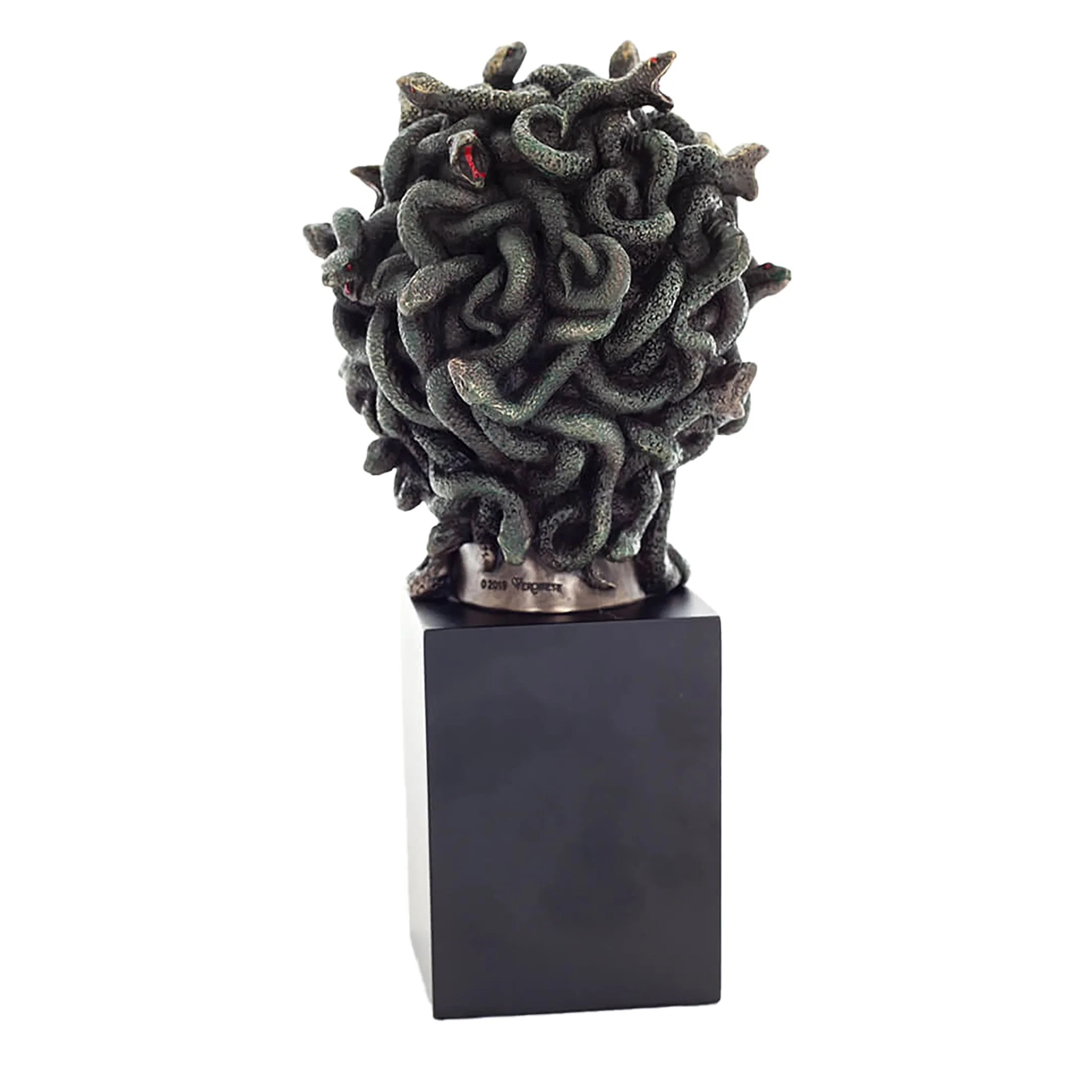 Medusa Bust Statue – Cold-Cast Bronze, 21 cm Greek Mythology Figurine — additional product image 3 from ArtStatues