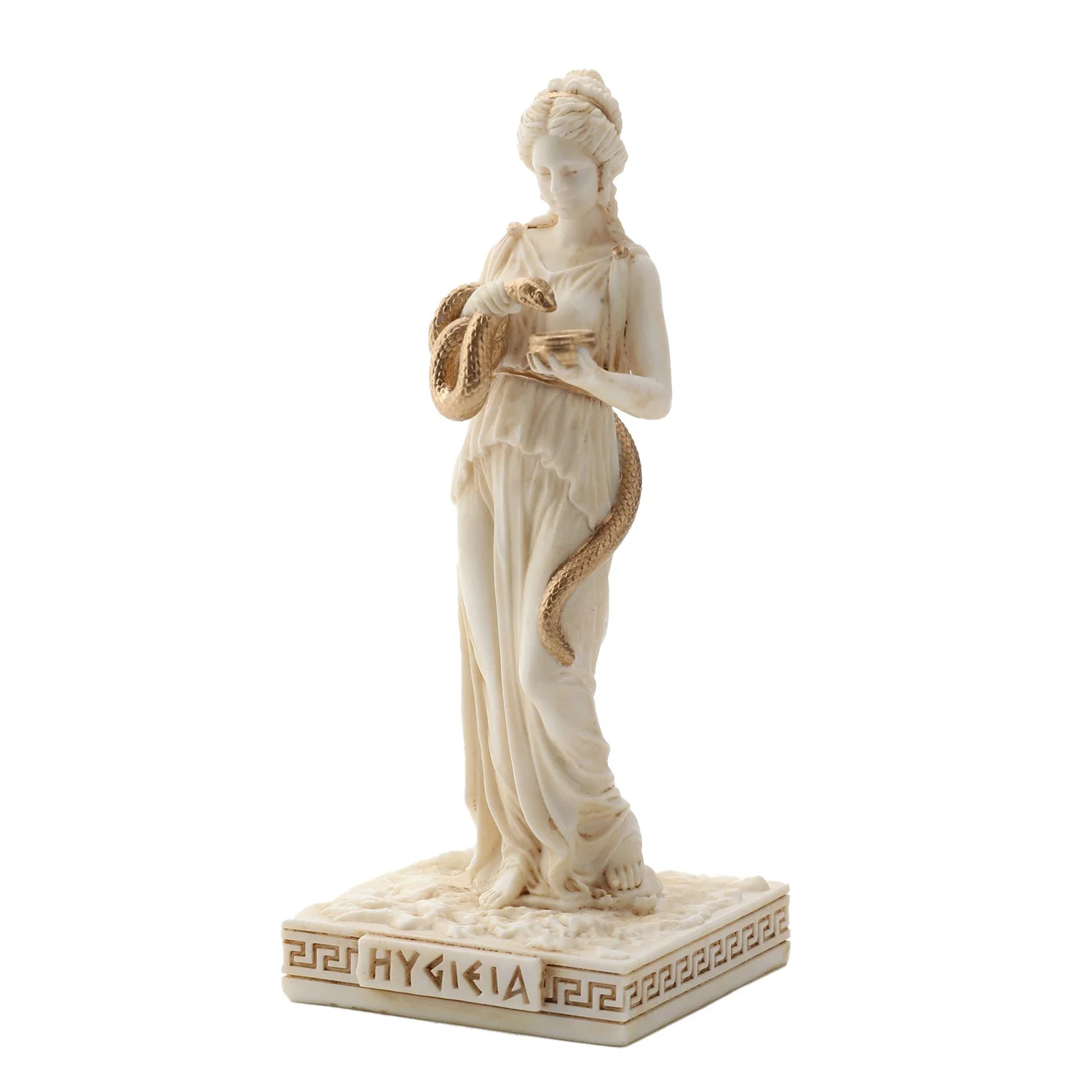 Hygieia Greek Goddess Of Health 9.2cm Veronese White Statue — additional product image 2 from ArtStatues