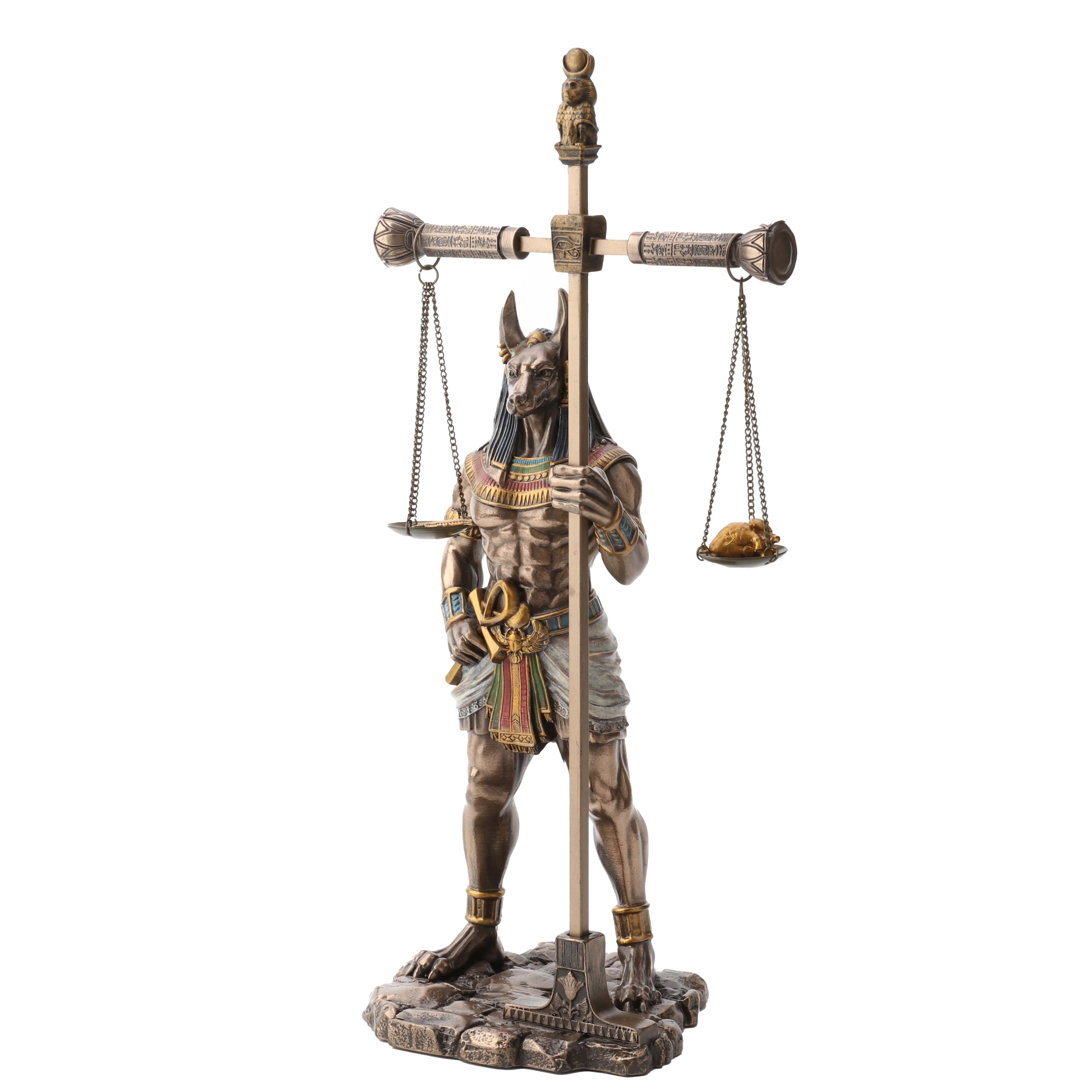 Anubis Holding Scale 33cm Veronese Statue — additional product image 3 from ArtStatues