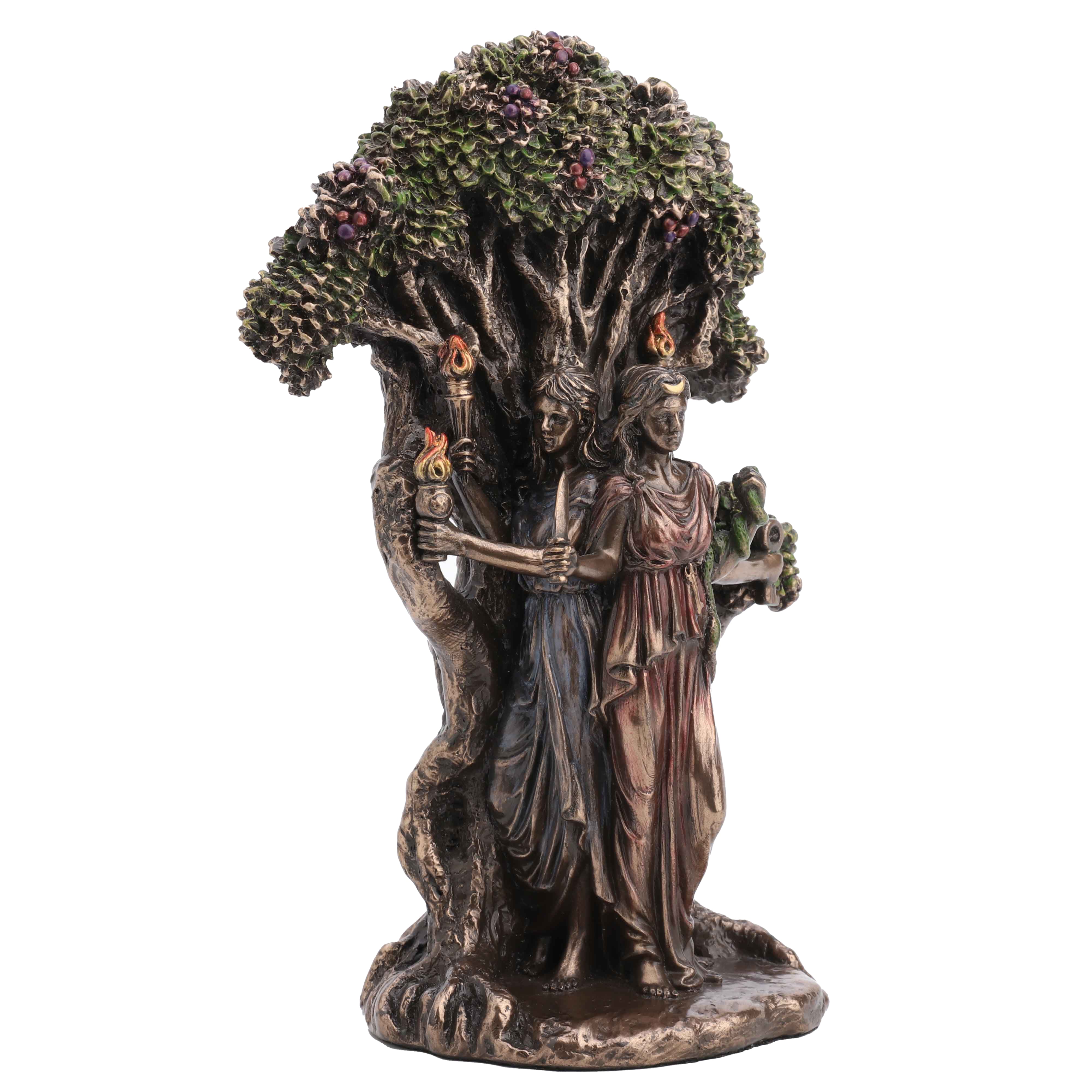 Triple Moon Goddess Hecate 18.5cm Veronese Statue — additional product image 2 from ArtStatues