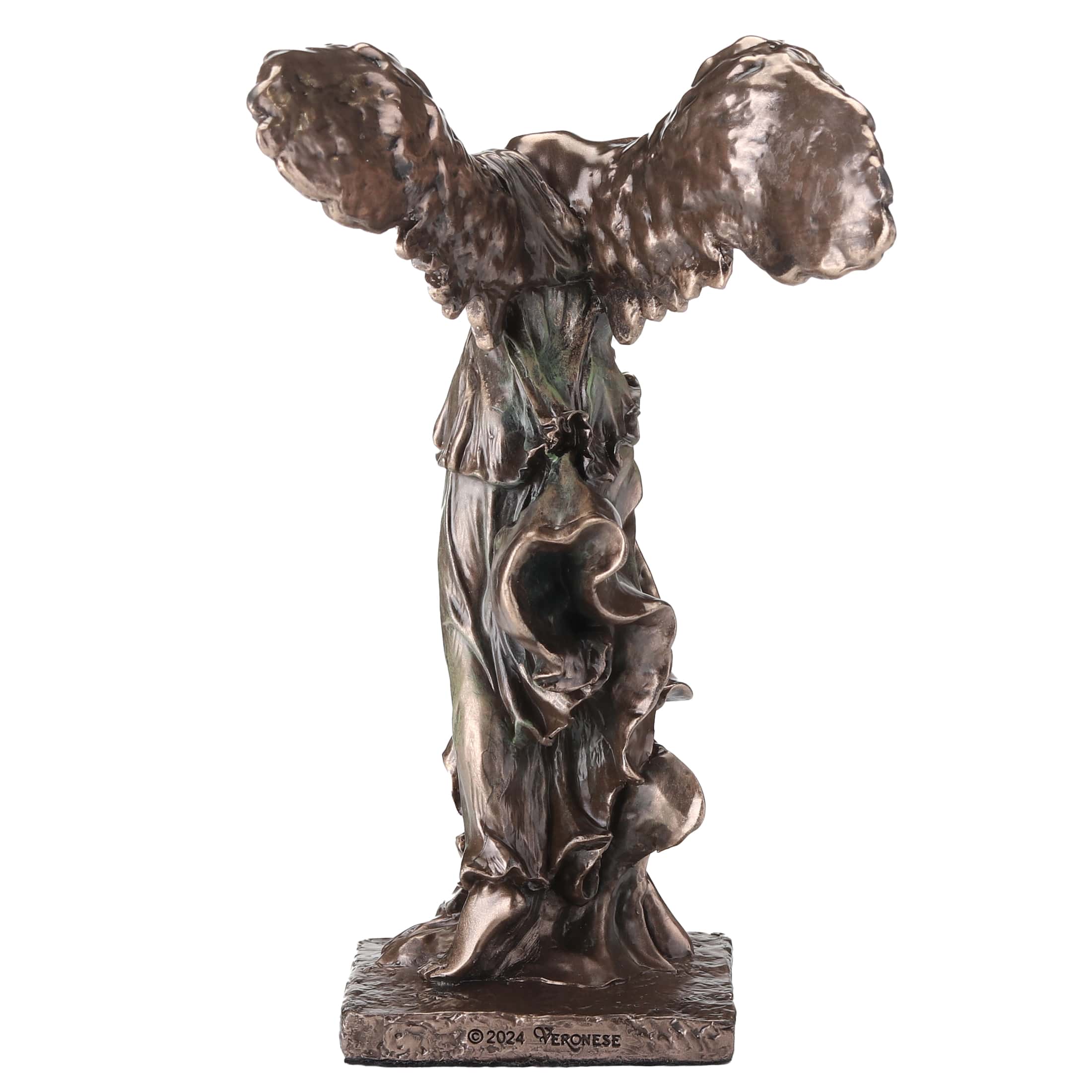 Nike Greek Goddess Of Victory 14cm Cold Cast Bronze Veronese Statue — additional product image 3 from ArtStatues