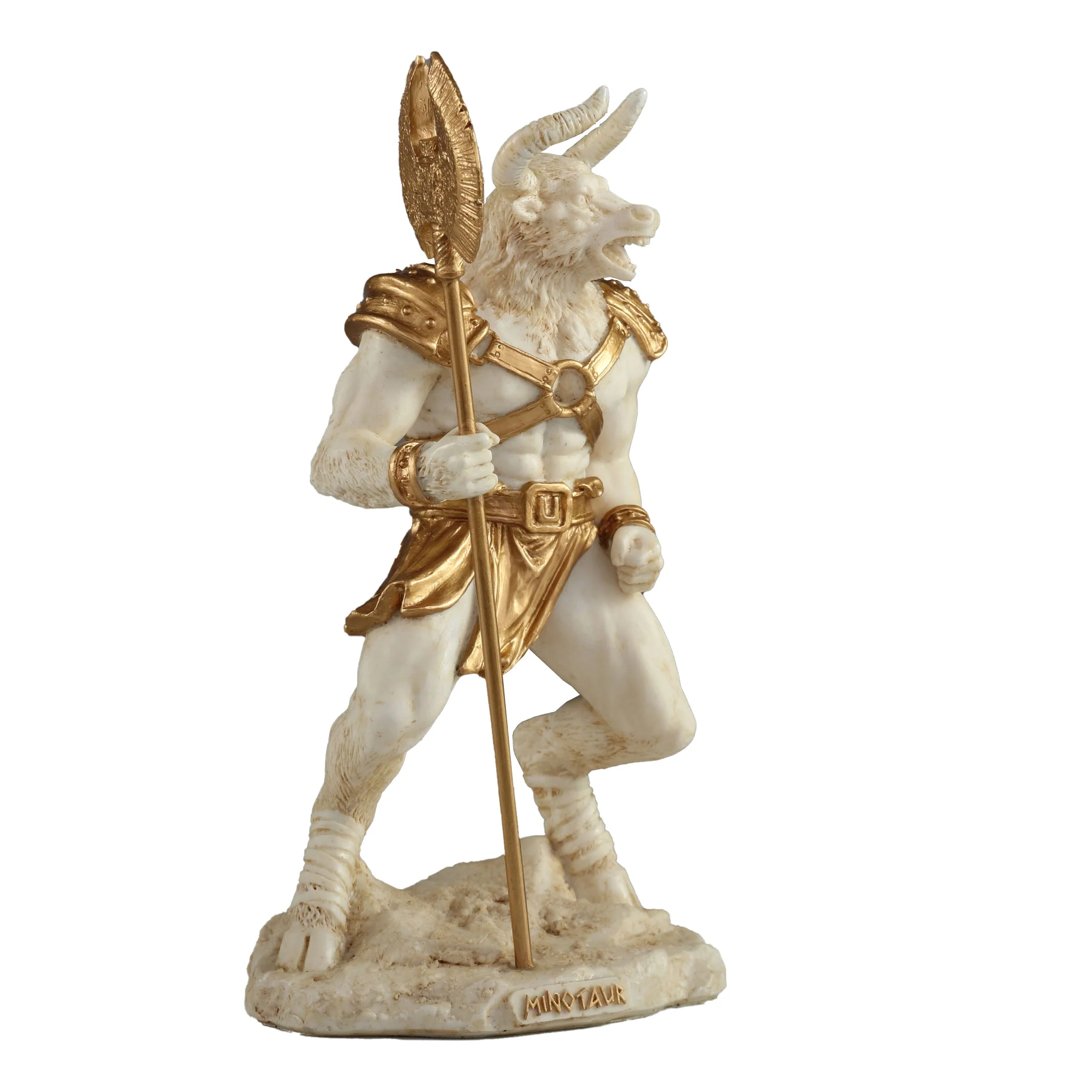 Minotaur The Greek Labyrinth Beast 17cm Veronese White Statue — additional product image 3 from ArtStatues