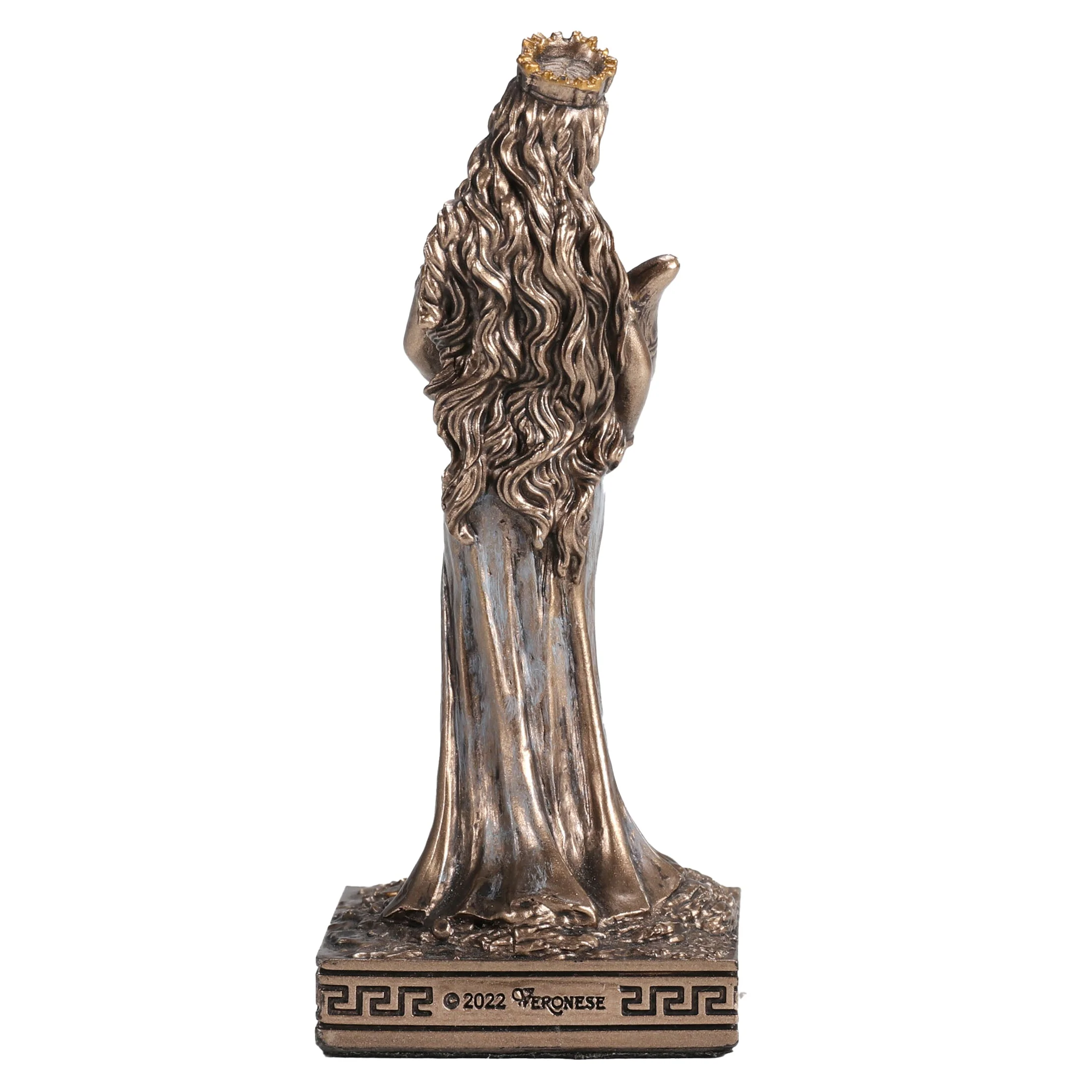 Fortuna - Tyche The Greek Goddess Of Fortune And Luck 9cm Veronese Statue — additional product image 3 from ArtStatues