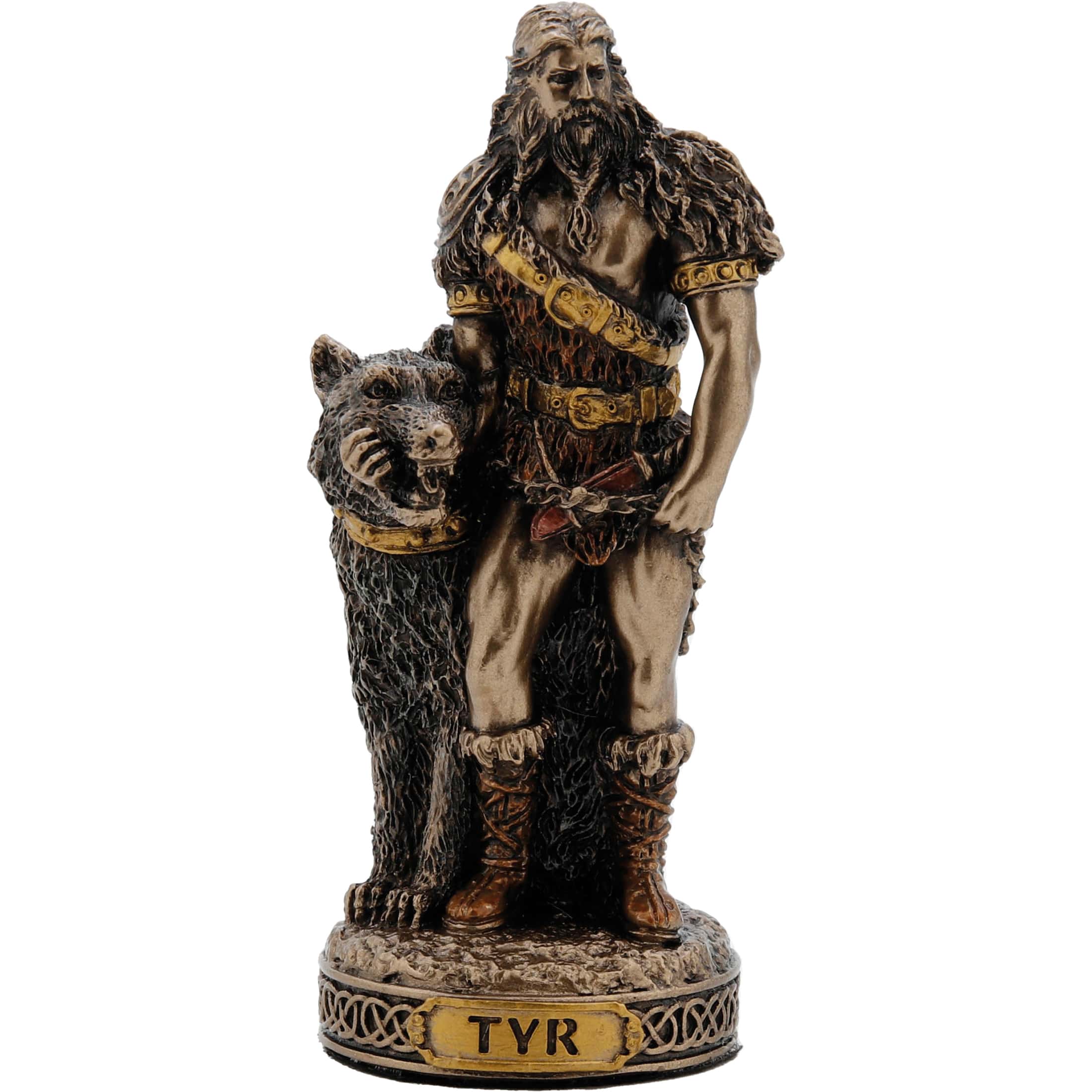 Set 12 Twelve Norse Gods Cold Cast Bronze & Resin Miniatures — additional product image 6 from ArtStatues