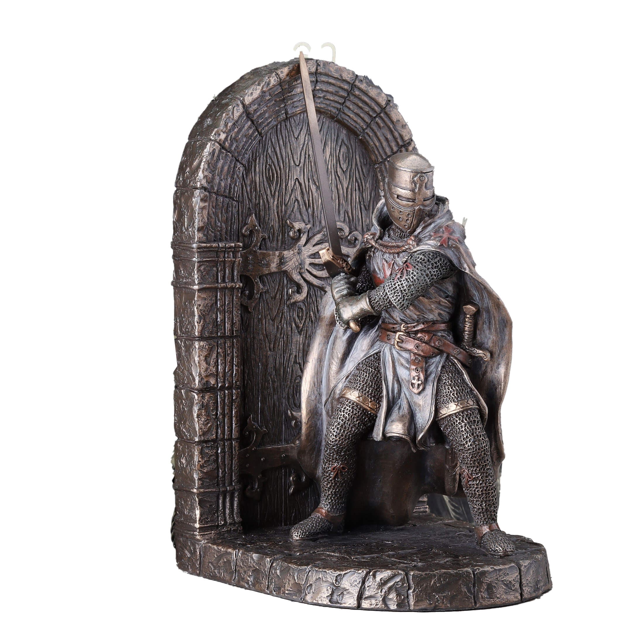 Templar Knight Bronze Statue – 19 cm Medieval Warrior — additional product image 5 from ArtStatues