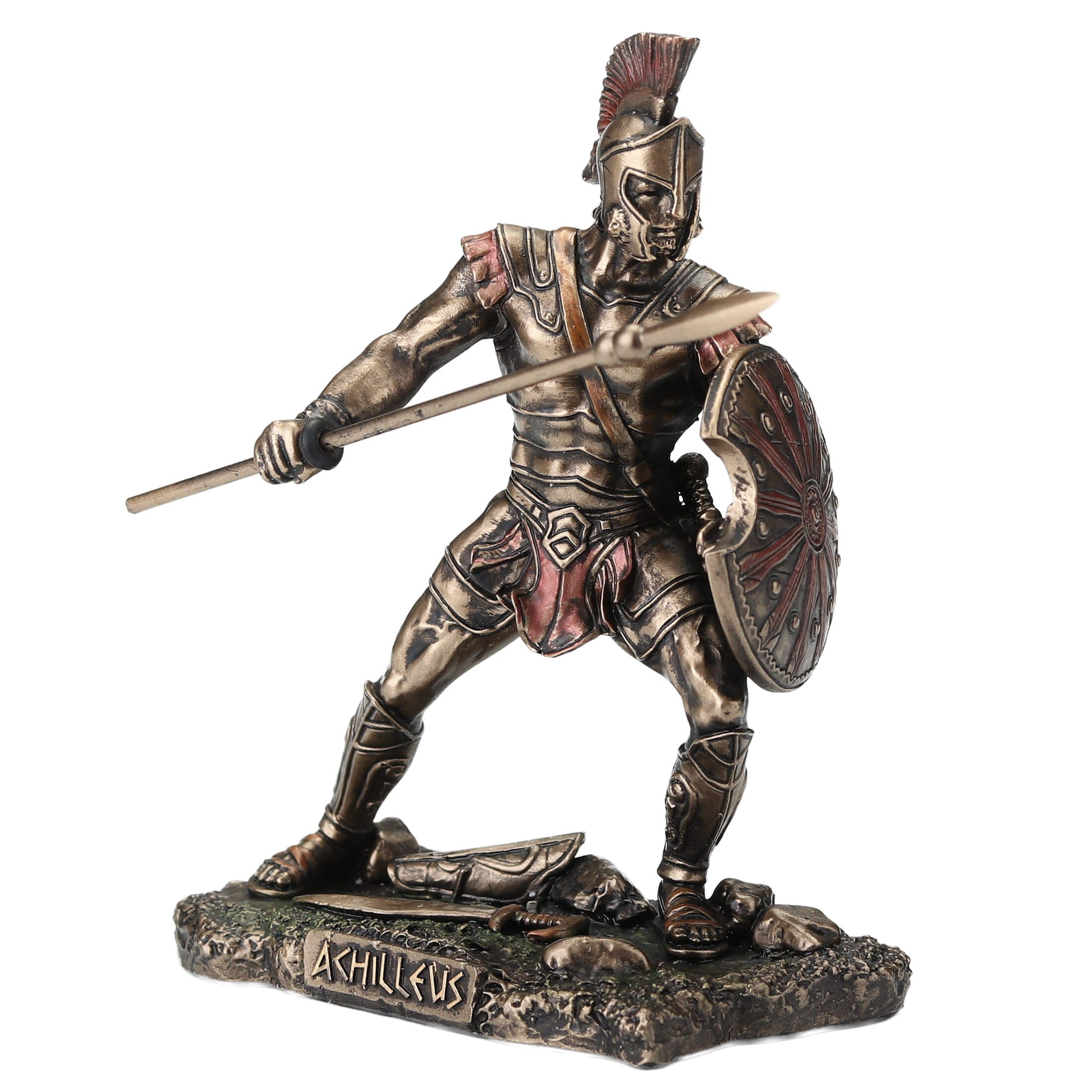 Achilles Greek Warrior Statue – Veronese, 9.5 cm — additional product image 4 from ArtStatues