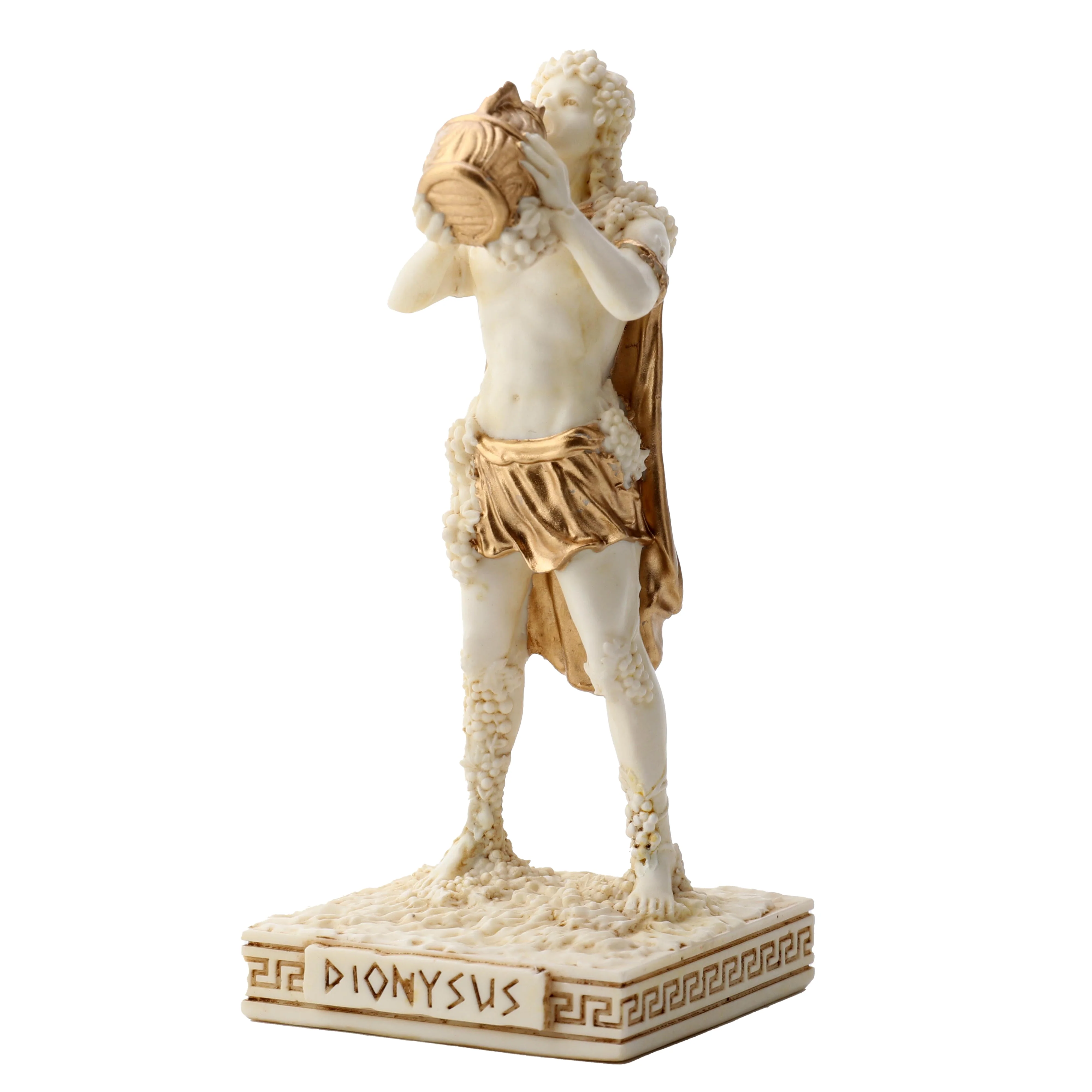 Dionysus Greek God Of Wine 8.6cm Veronese White Statue — additional product image 3 from ArtStatues