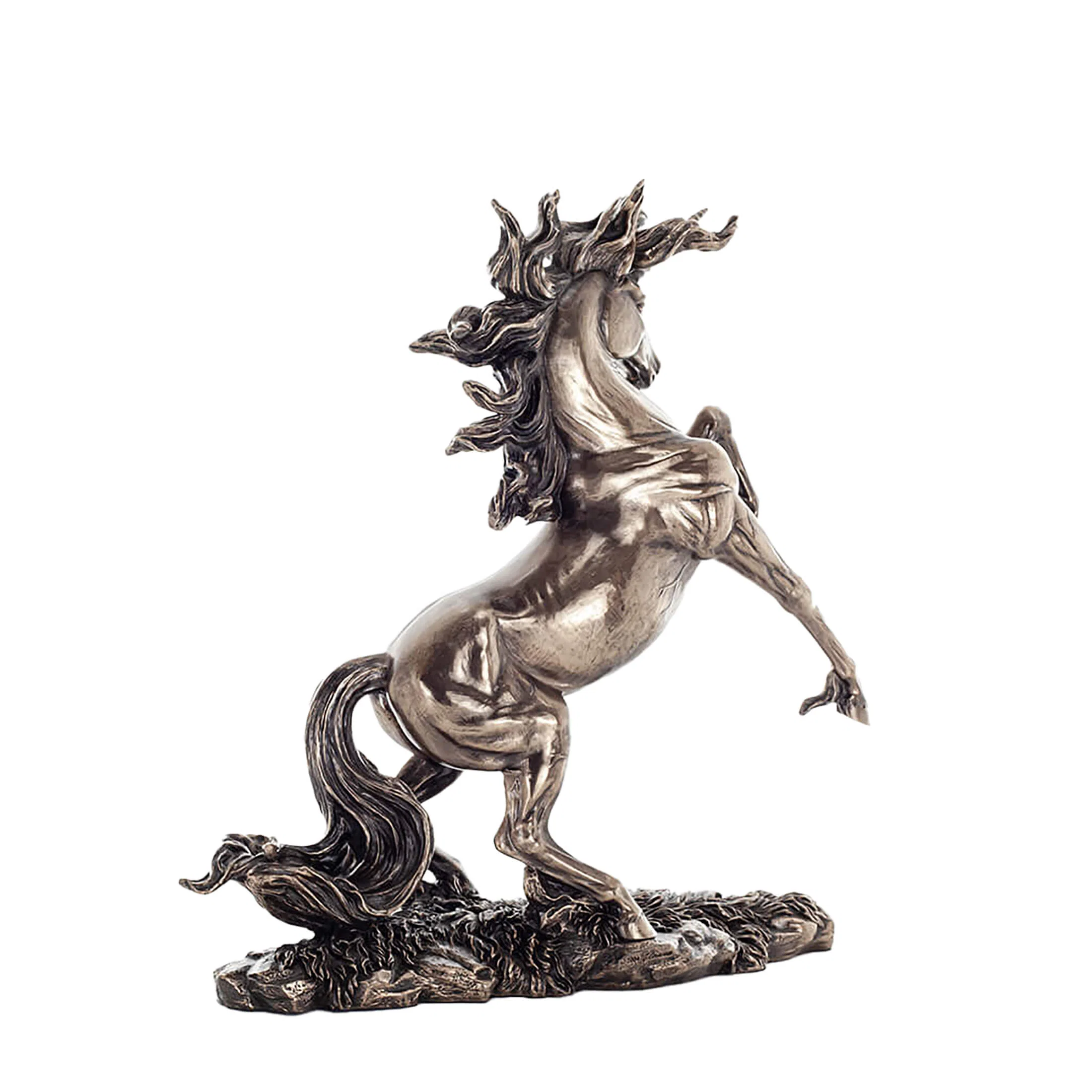 Unicorn 30cm Veronese Cold-Cast Bronze Statue – Majestic Fantasy Horse Figurine — additional product image 3 from ArtStatues