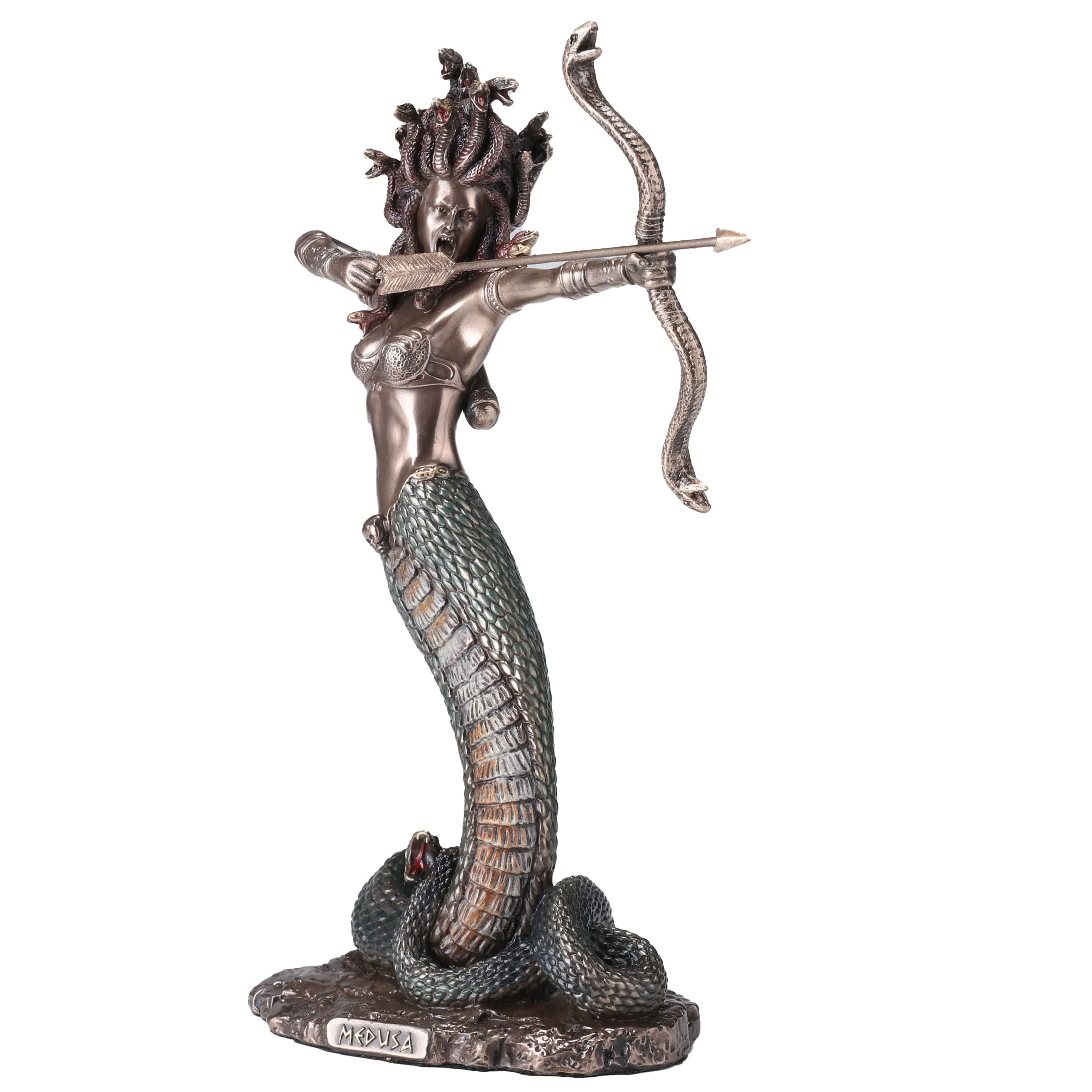 Furious Medusa Shooting Arrow 23cm Veronese Statue — additional product image 3 from ArtStatues