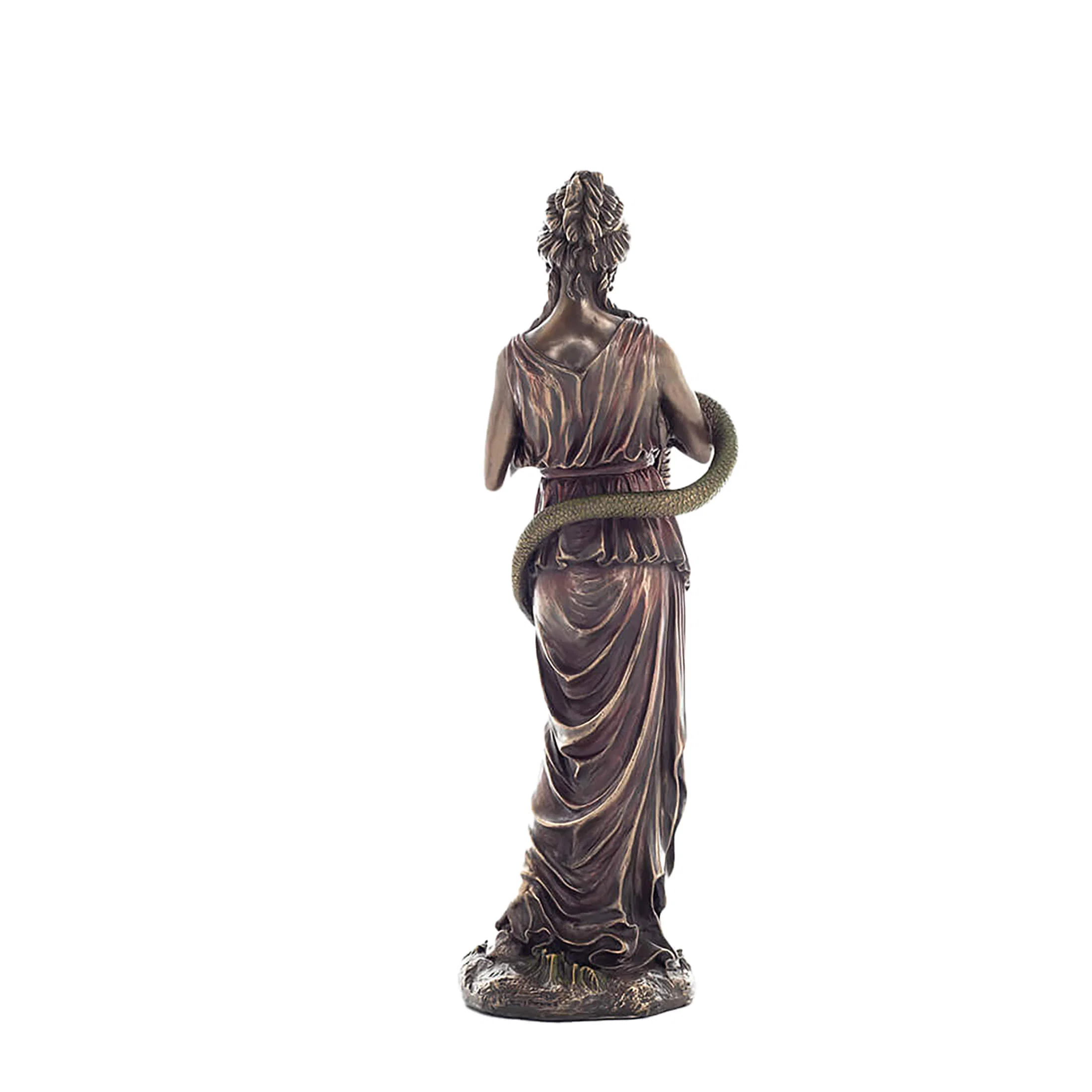 Hygeia Greek Goddess of Health Statue – 27.5cm Bronze by Veronese — additional product image 3 from ArtStatues