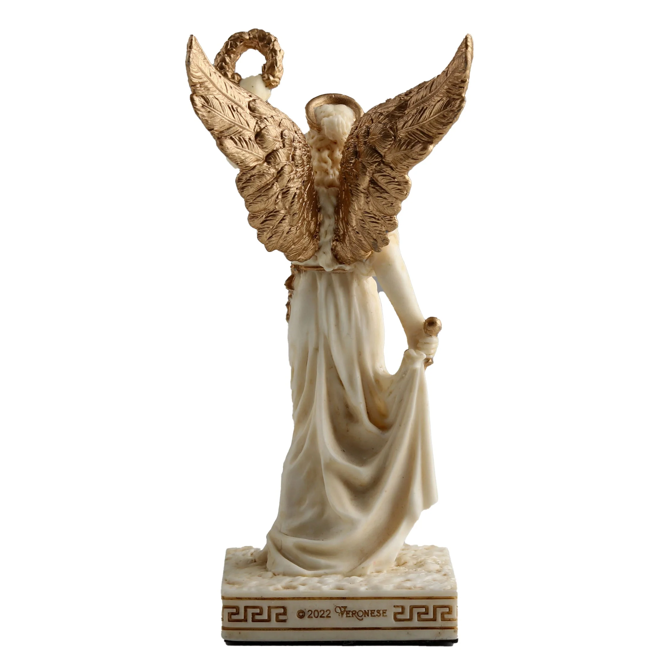 Nike Greek Goddess Of Victory 10cm Veronese White Statue — additional product image 3 from ArtStatues