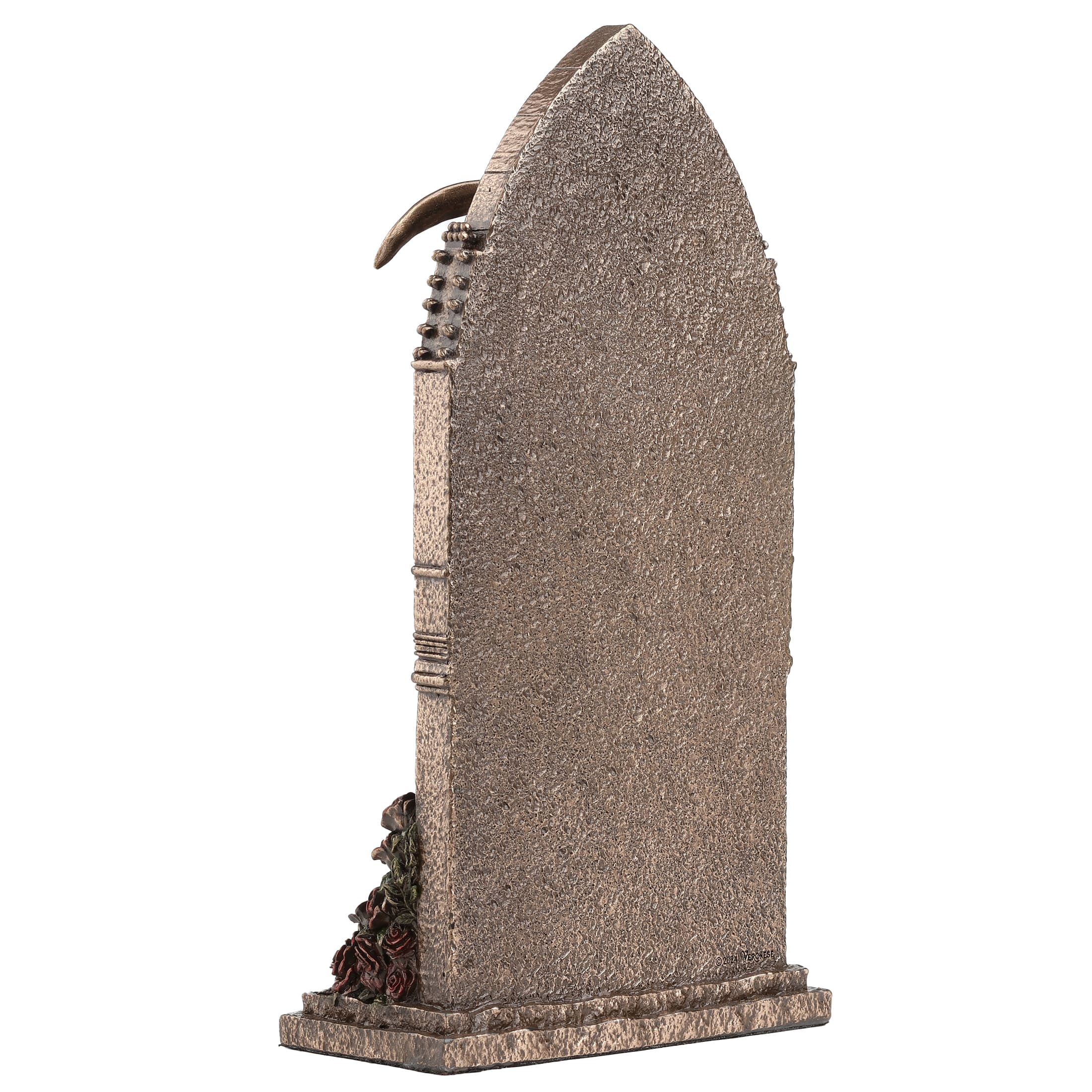 Santa Muerte Altar Statue - 23.5 cm Cold-Cast Bronze Figurine — additional product image 4 from ArtStatues