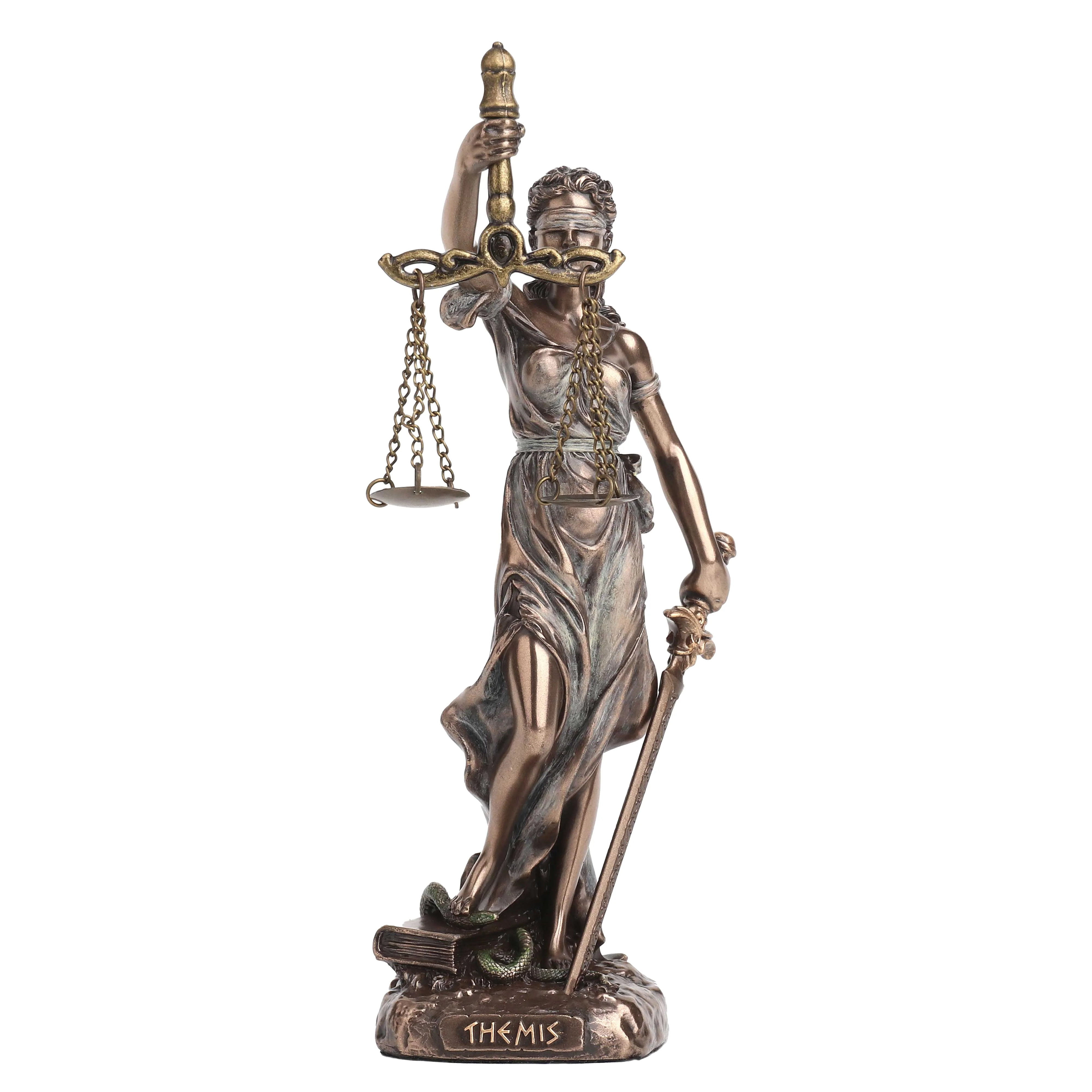 Themis Greek Goddess Of Justice 16.5cm Veronese Statue — additional product image 2 from ArtStatues