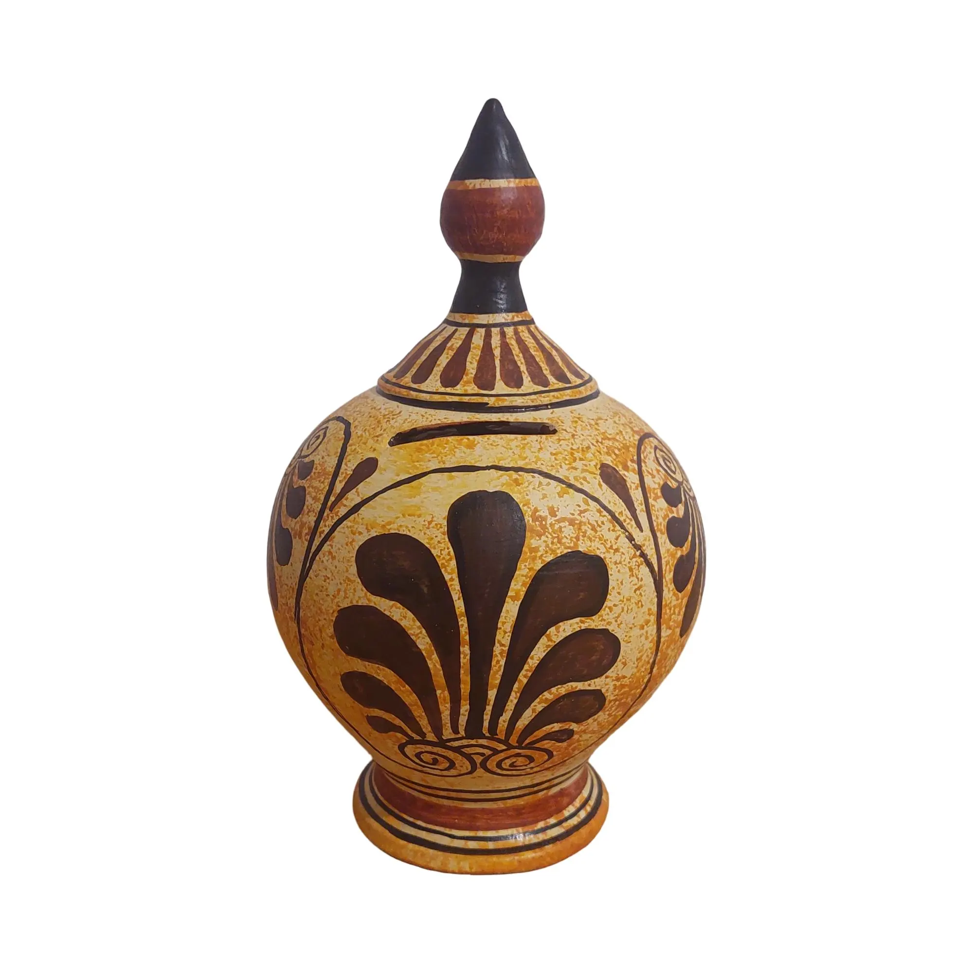 Hecate Vase Greek Goddess Coin Bank Handmade Ceramic Mythology Pottery Decor — additional product image 4 from DadArt