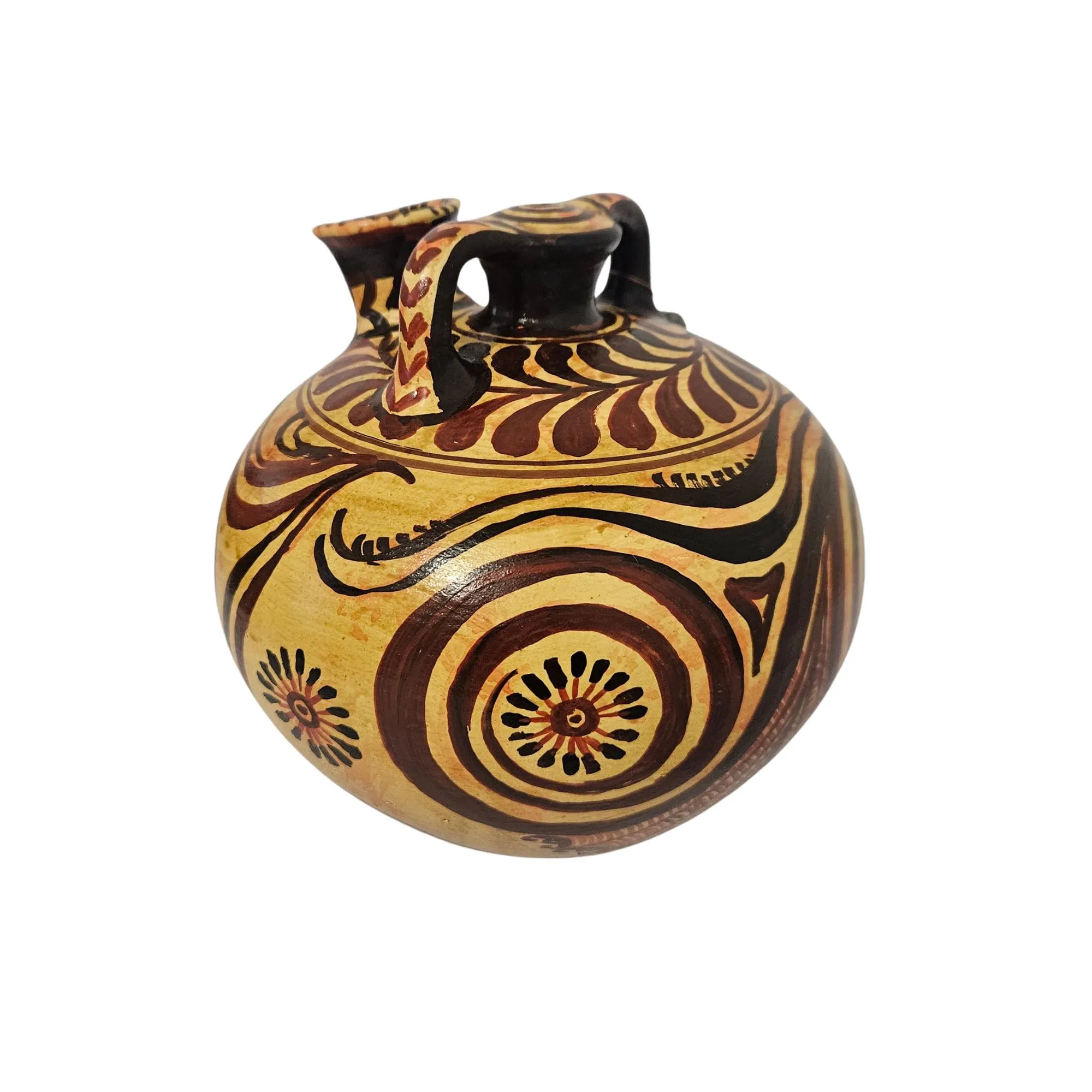 Floral Vessel Amphora Mycenaean Civilization Ceramic Ancient Greece — additional product image 4 from DadArt
