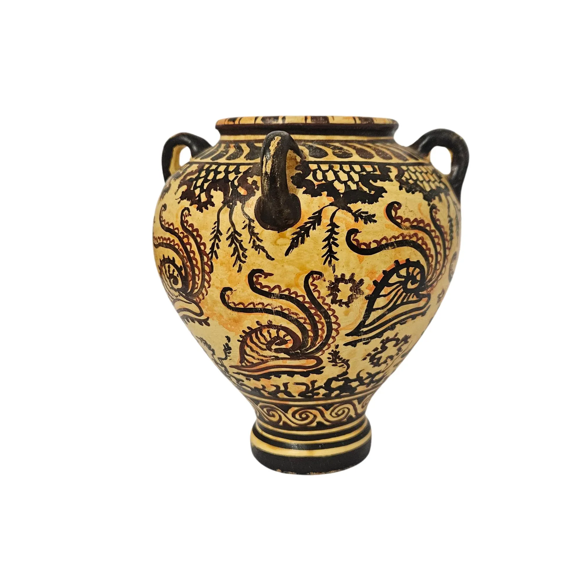 Mycenaean Civilization Ceramic Pithos Vessel With Cuttlefish Amphora Ancient Greece — additional product image 6 from DadArt