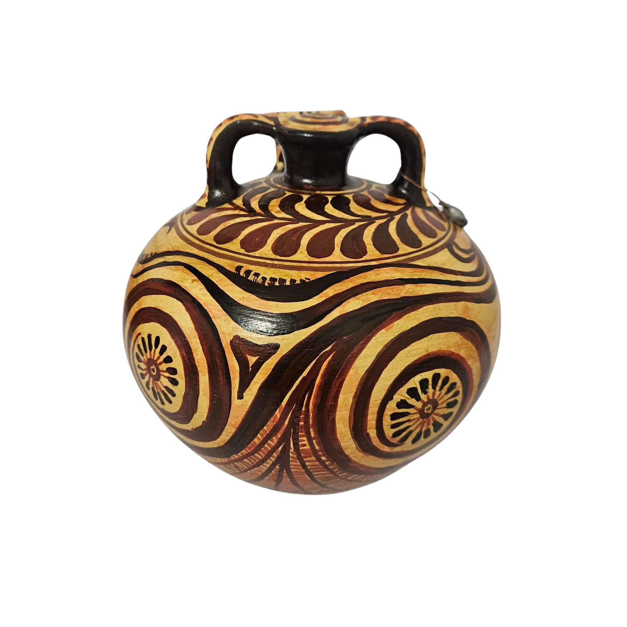 Floral Vessel Amphora Mycenaean Civilization Ceramic Ancient Greece — additional product image 6 from DadArt