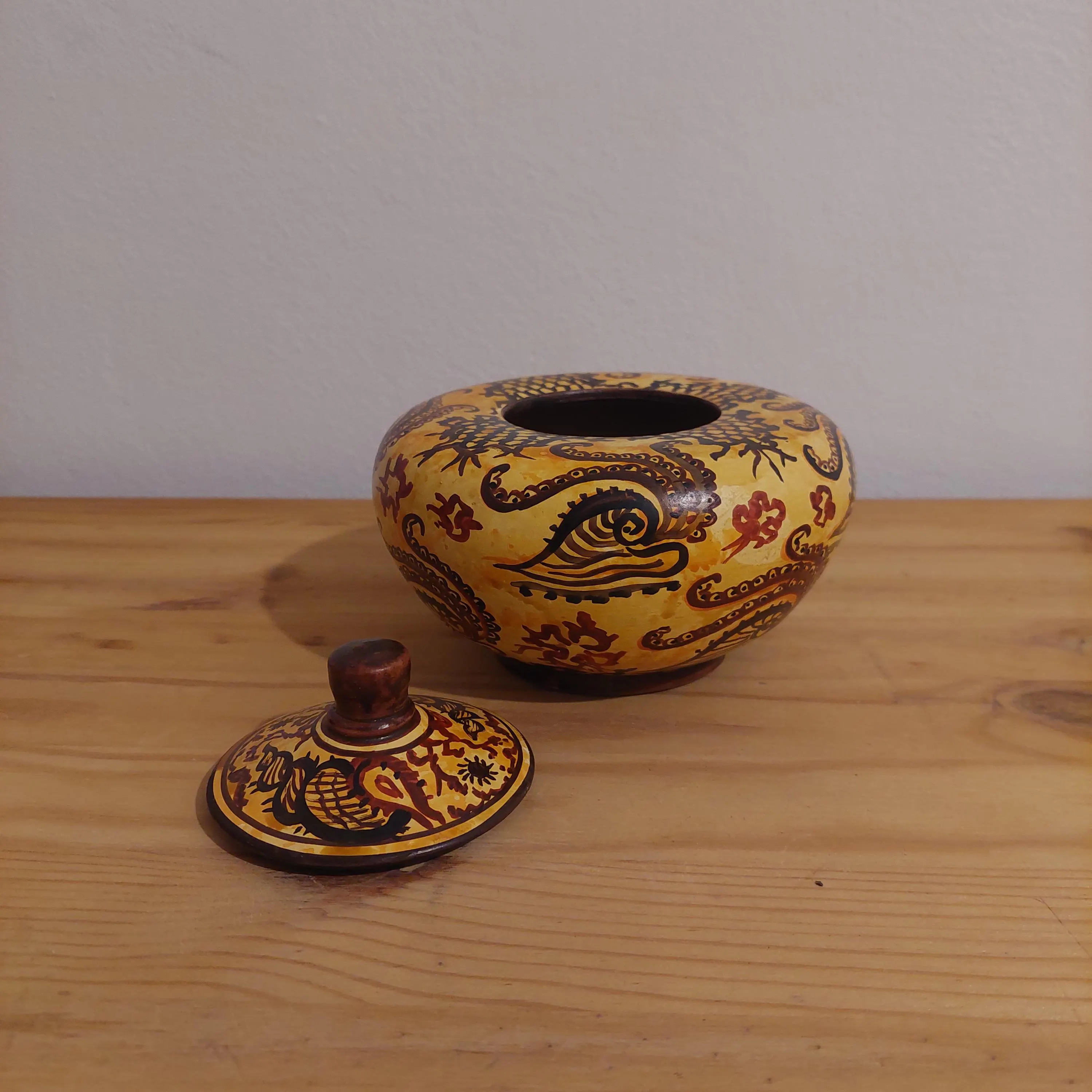 Handmade Minoan Ceramic Pot: Marine Style Sea Decor — additional product image 6 from DadArt