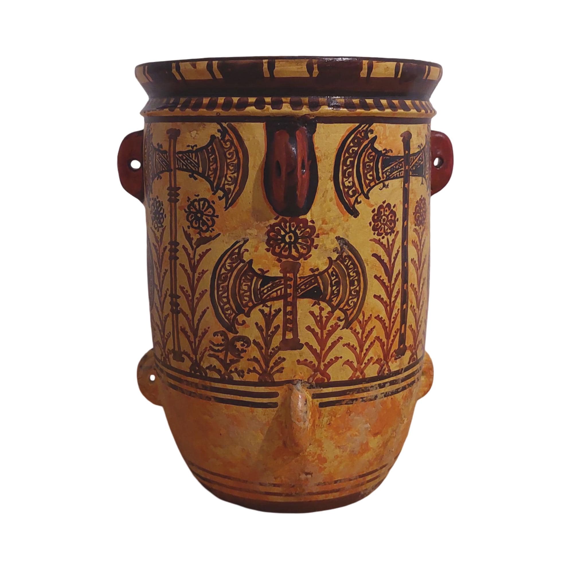 Minoan Double Axe Labrys Ceramic Pithos Vase Ancient Greece Knossos Pattern — additional product image 2 from DadArt