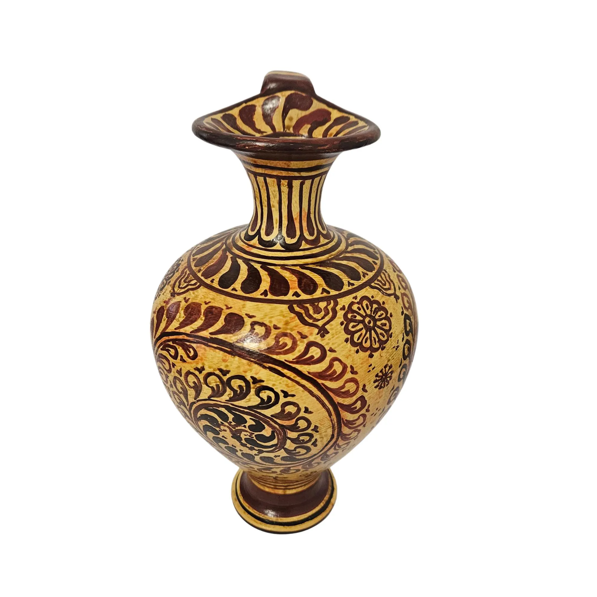 Mycenaean Civilization Ceramic Floral Vessel Amphora Ancient Greece — additional product image 4 from DadArt