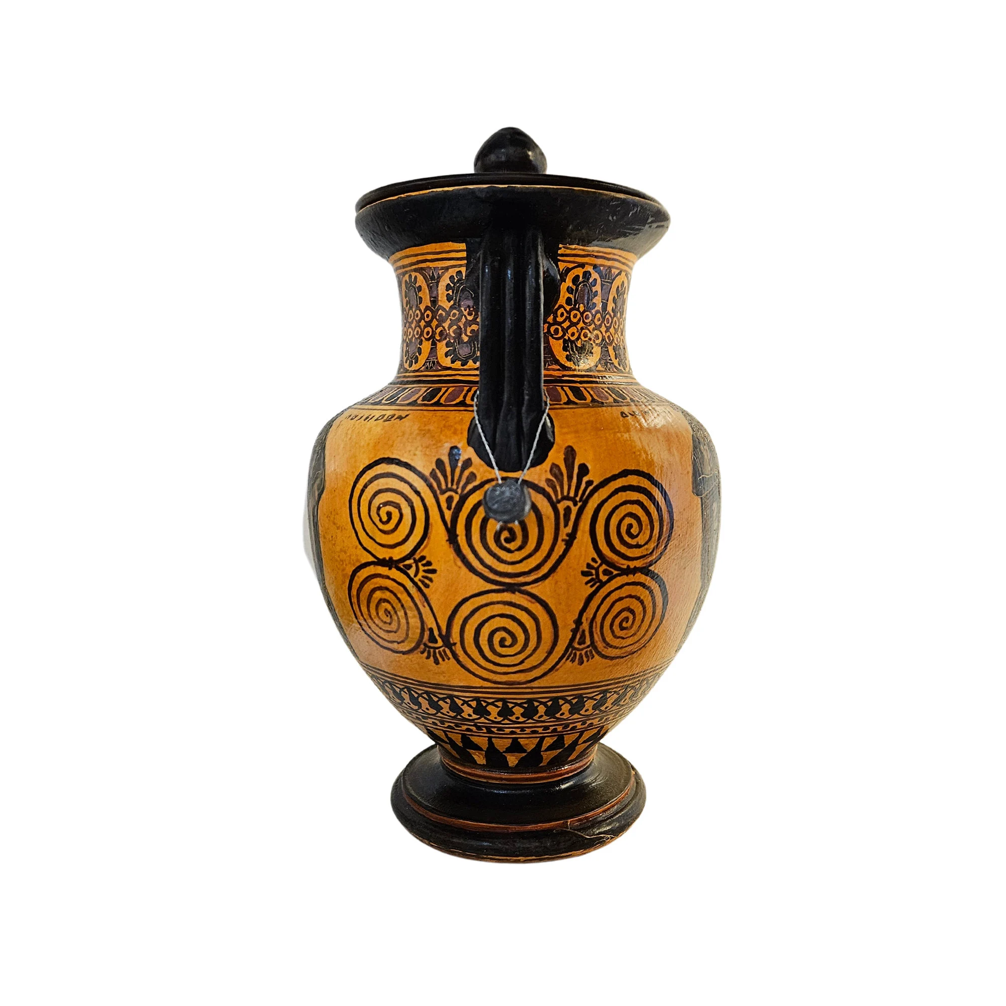 Athena with Poseidon God Amphora Vase Ancient Greek Pottery Ceramic — additional product image 8 from DadArt