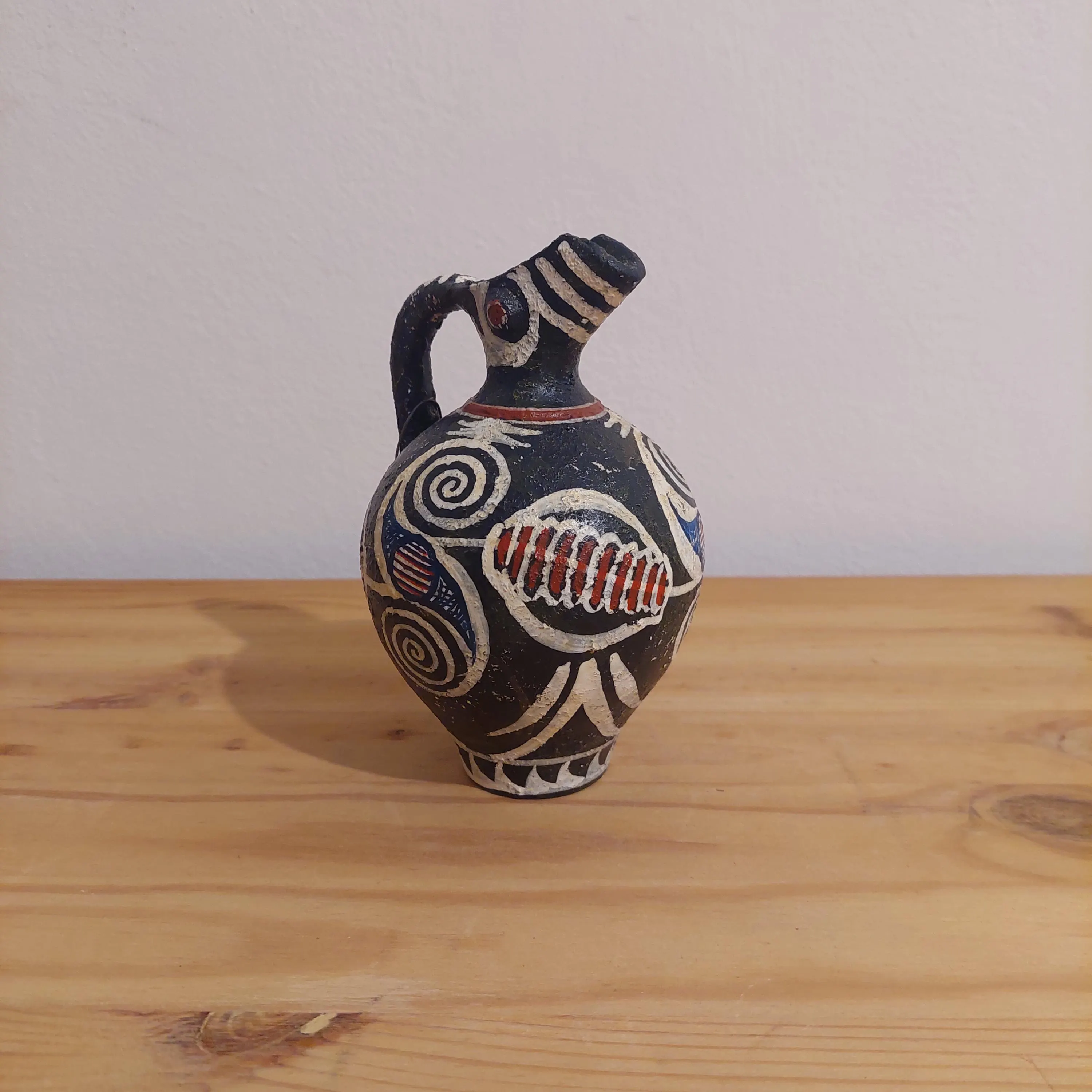 Kamares Style Miniature Jug | Faithful Minoan Replica | Handmade Decorative Ceramic | Ancient Crete Vase — additional product image 5 from DadArt