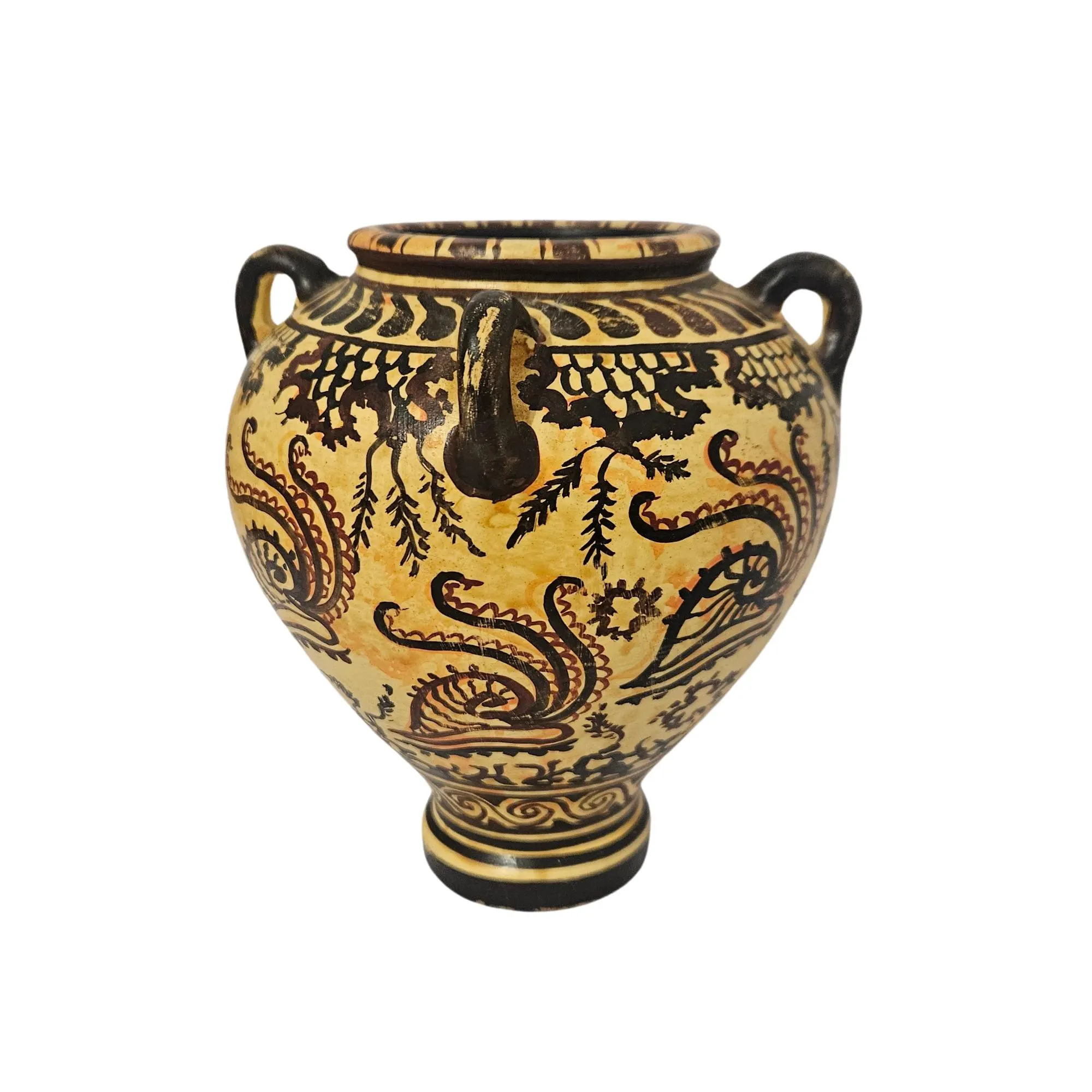 Mycenaean Civilization Ceramic Pithos Vessel With Cuttlefish Amphora Ancient Greece — additional product image 5 from DadArt