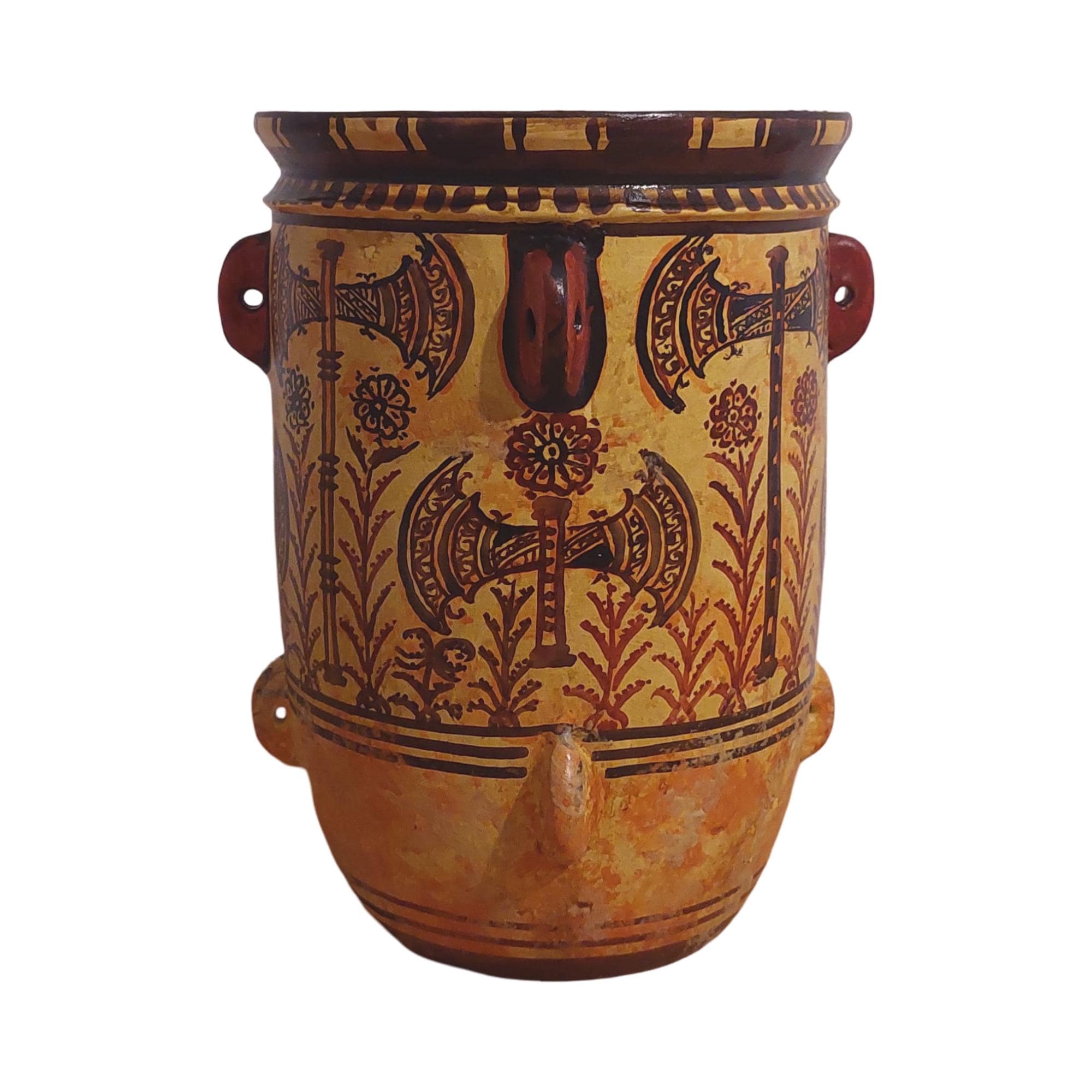 Minoan Double Axe Labrys Ceramic Pithos Vase Ancient Greece Knossos Pattern — additional product image 5 from DadArt