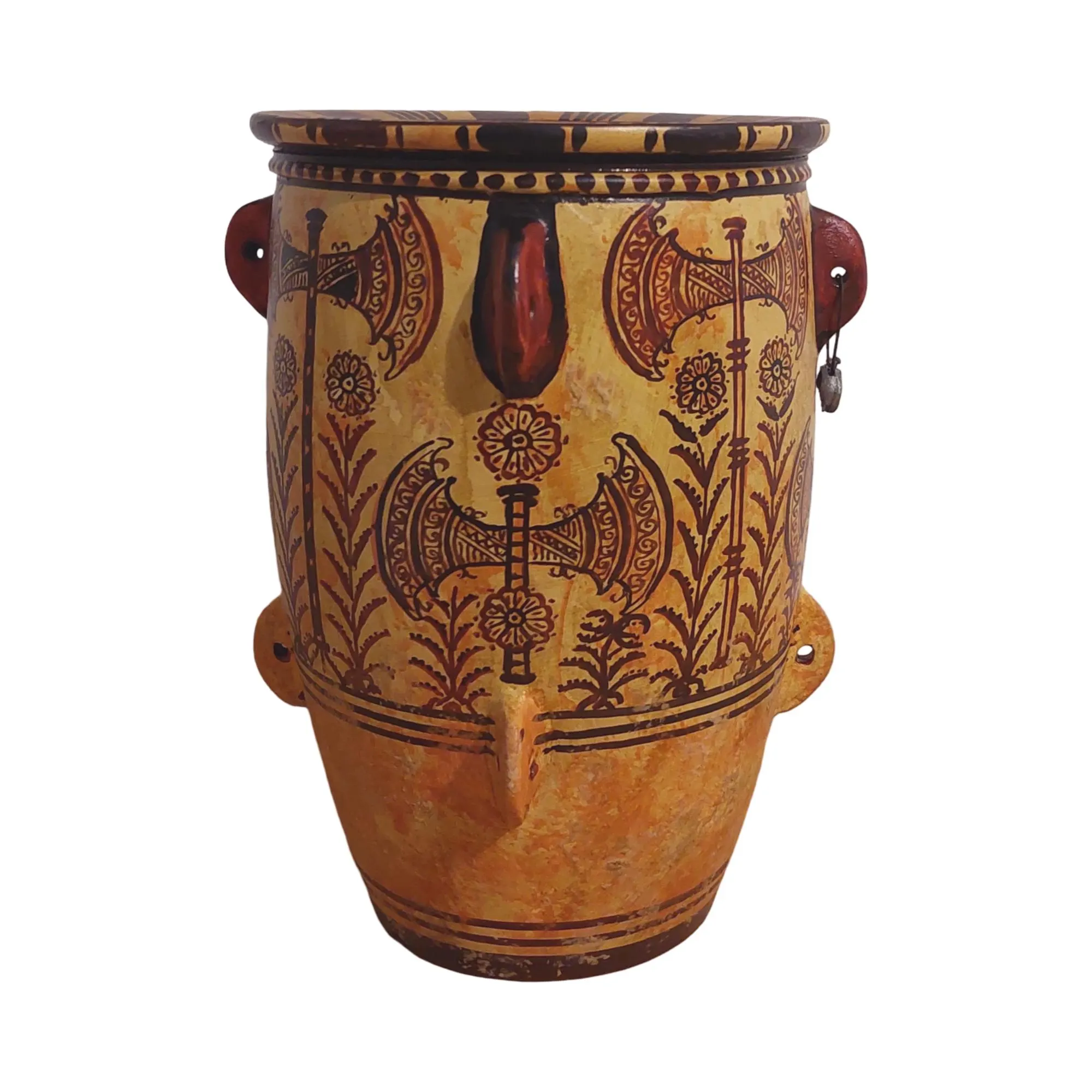 Minoan Double Axe Labrys Ceramic Pithos Jar Ancient Greece Knossos Style — additional product image 3 from DadArt
