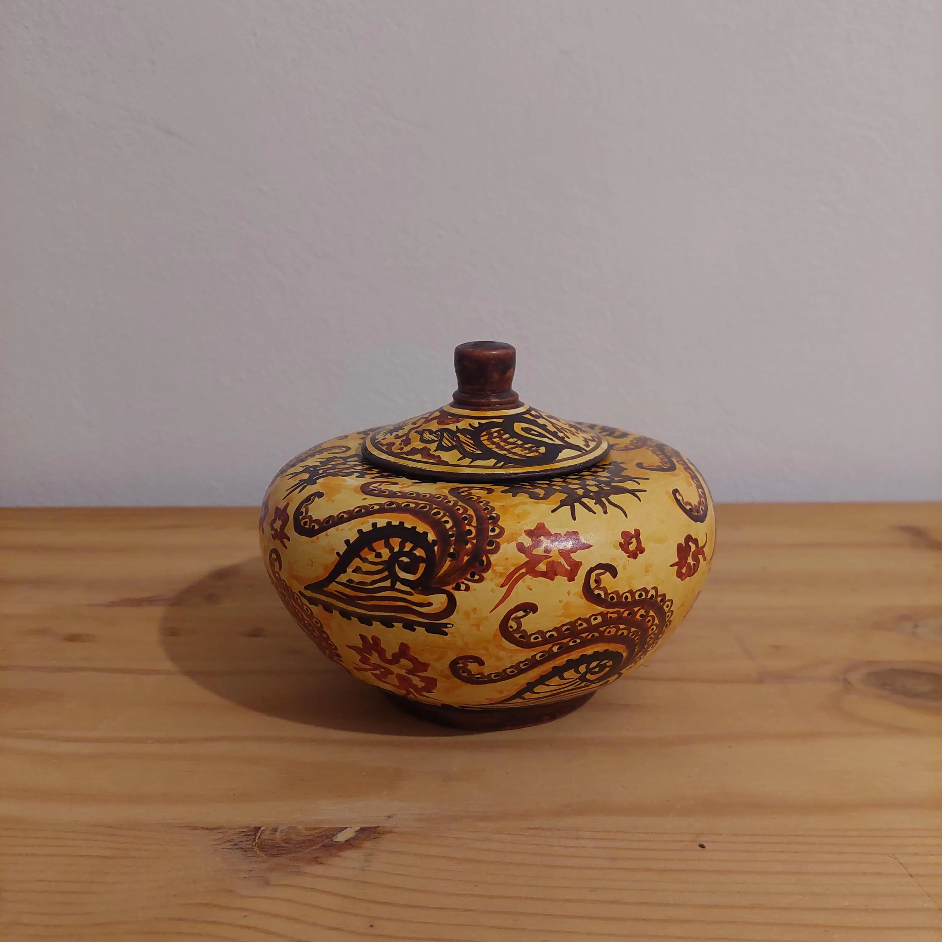 Handmade Minoan Ceramic Pot: Marine Style Sea Decor — additional product image 2 from DadArt