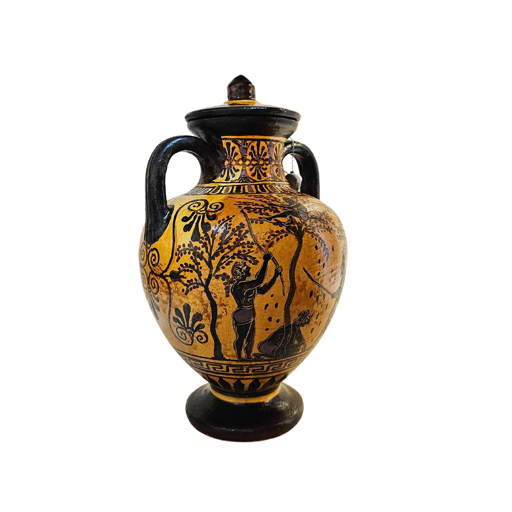 Amphora Olive Gathering Heracles Centaur Pholus Vase Ancient Greek Pottery Ceramic — additional product image 2 from DadArt