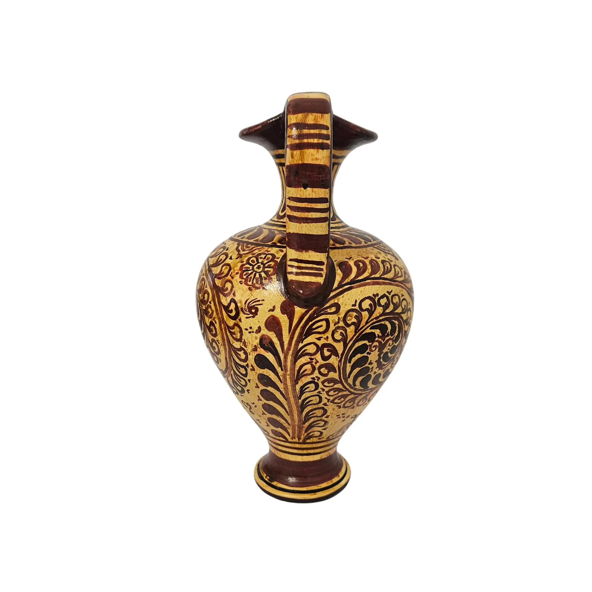 Mycenaean Civilization Ceramic Floral Vessel Amphora Ancient Greece — additional product image 7 from DadArt