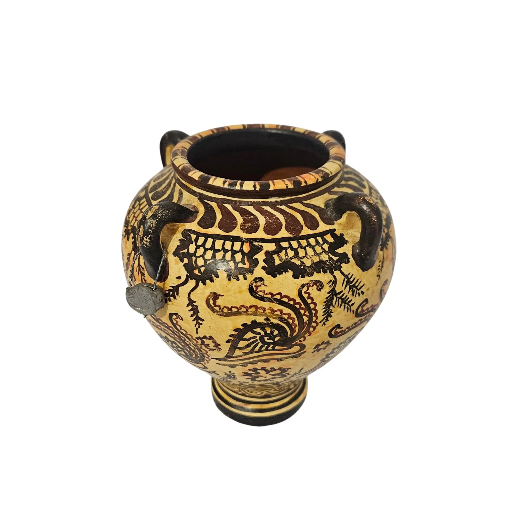 Mycenaean Civilization Ceramic Pithos Vessel With Cuttlefish Amphora Ancient Greece — additional product image 2 from DadArt