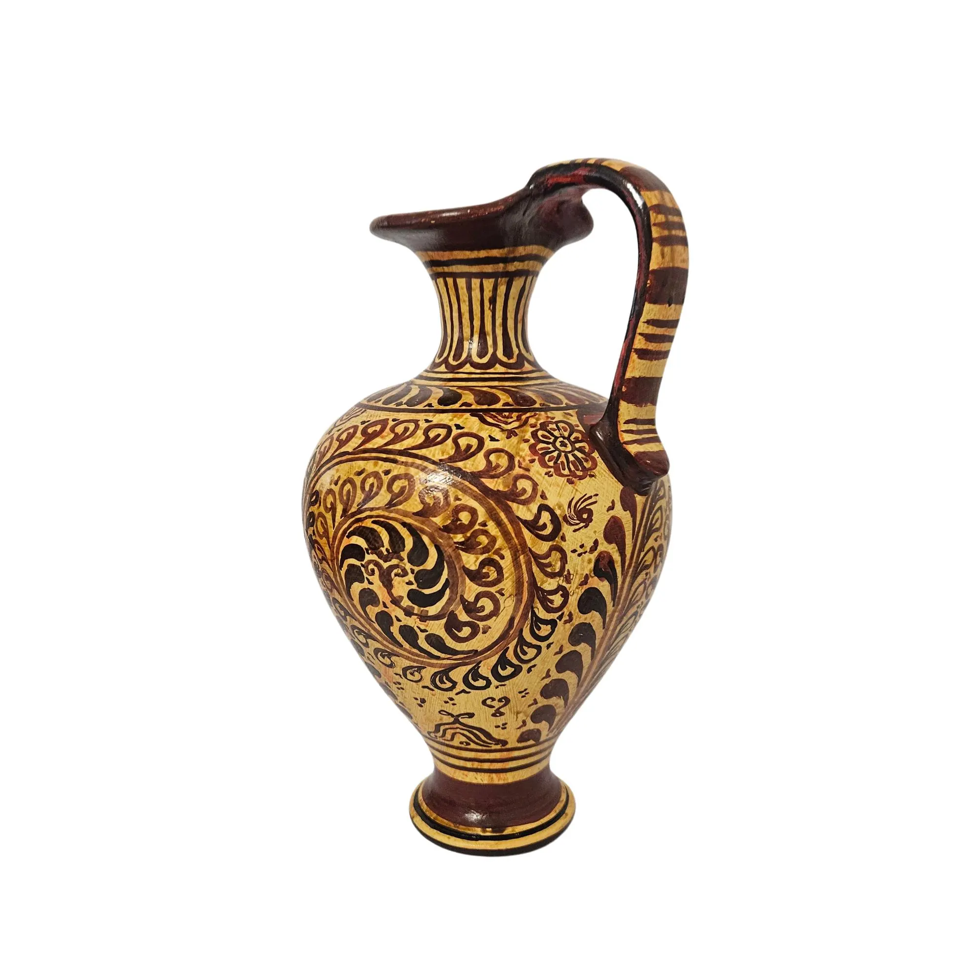 Mycenaean Civilization Ceramic Floral Vessel Amphora Ancient Greece — additional product image 6 from DadArt