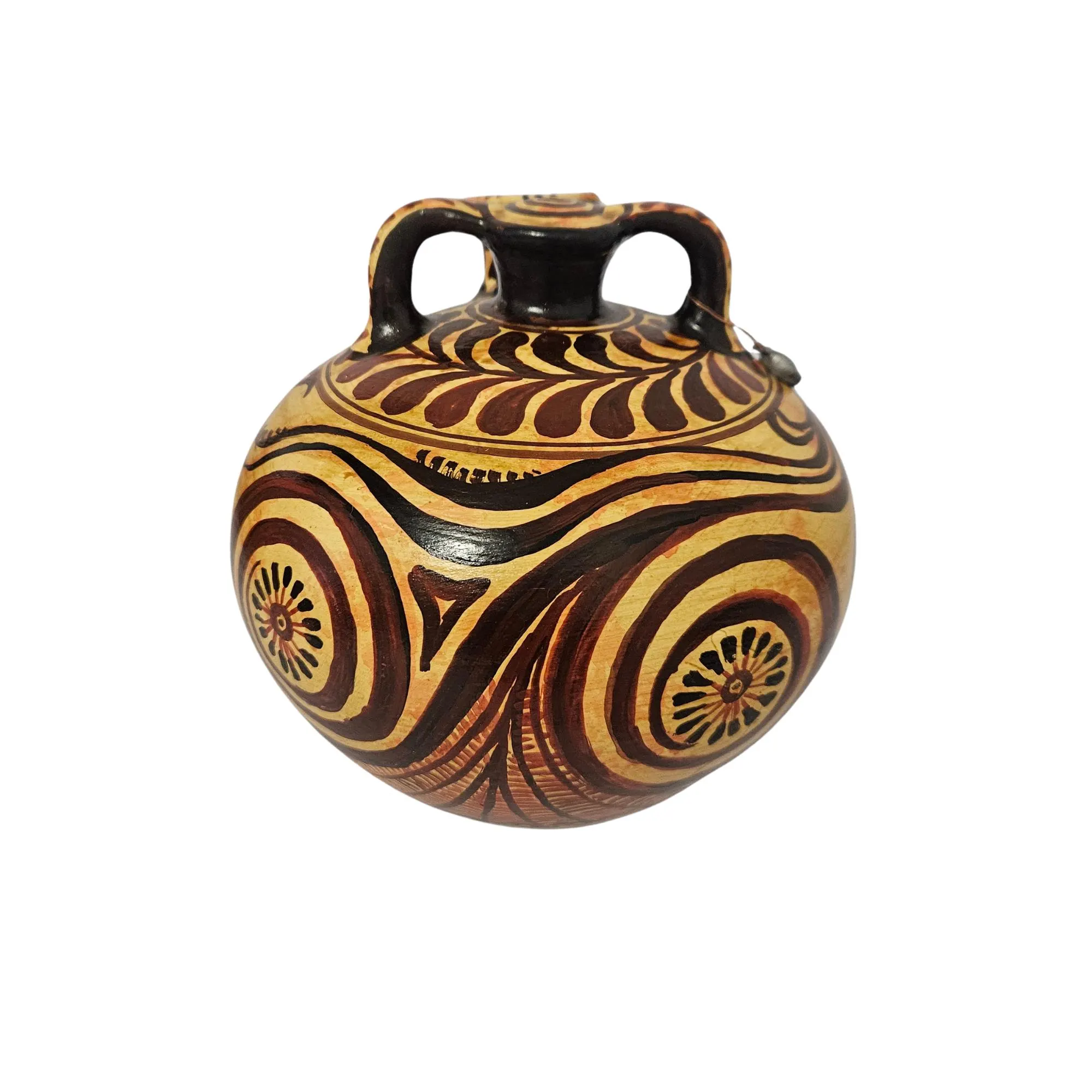 Floral Vessel Amphora Mycenaean Civilization Ceramic Ancient Greece — additional product image 5 from DadArt