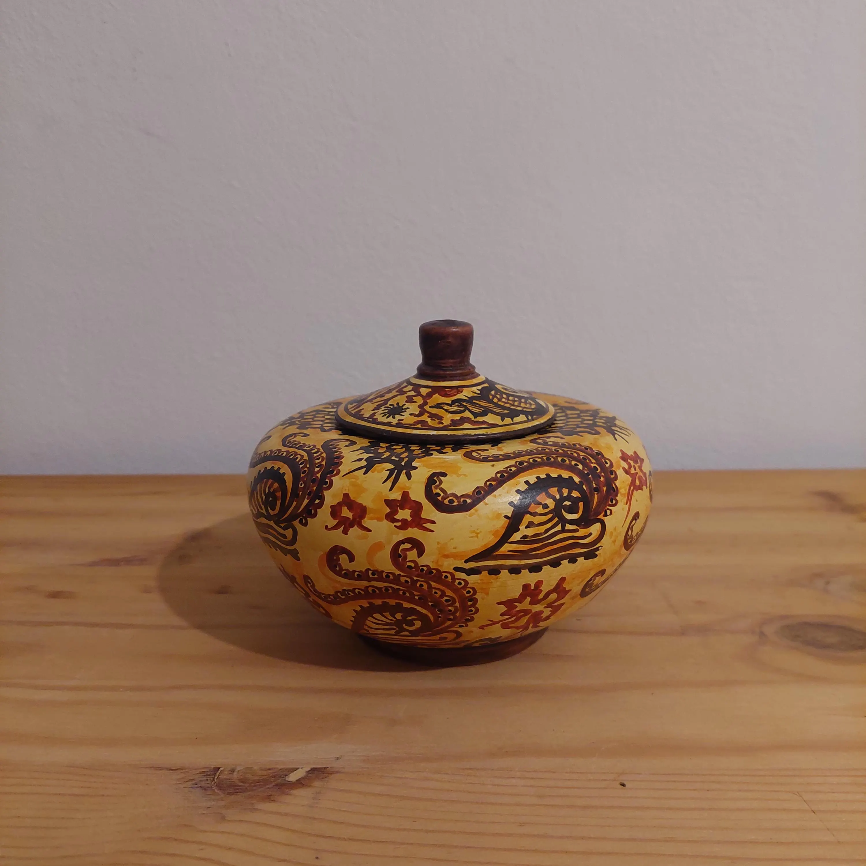 Handmade Minoan Ceramic Pot: Marine Style Sea Decor — additional product image 3 from DadArt