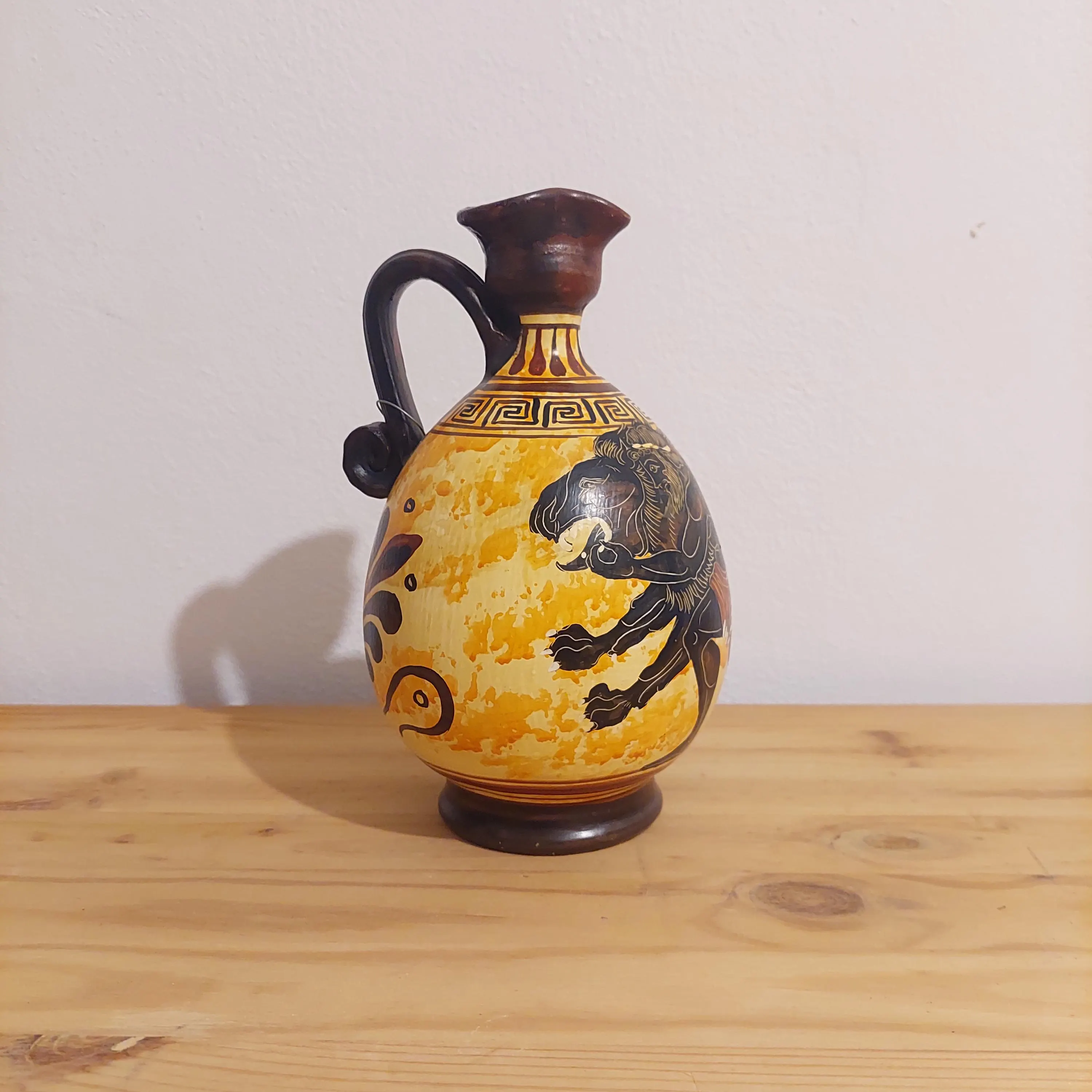 Heracles And Nessus Vase Handmade Greek Mythology Lekythos Red Figure Ceramic — additional product image 5 from DadArt