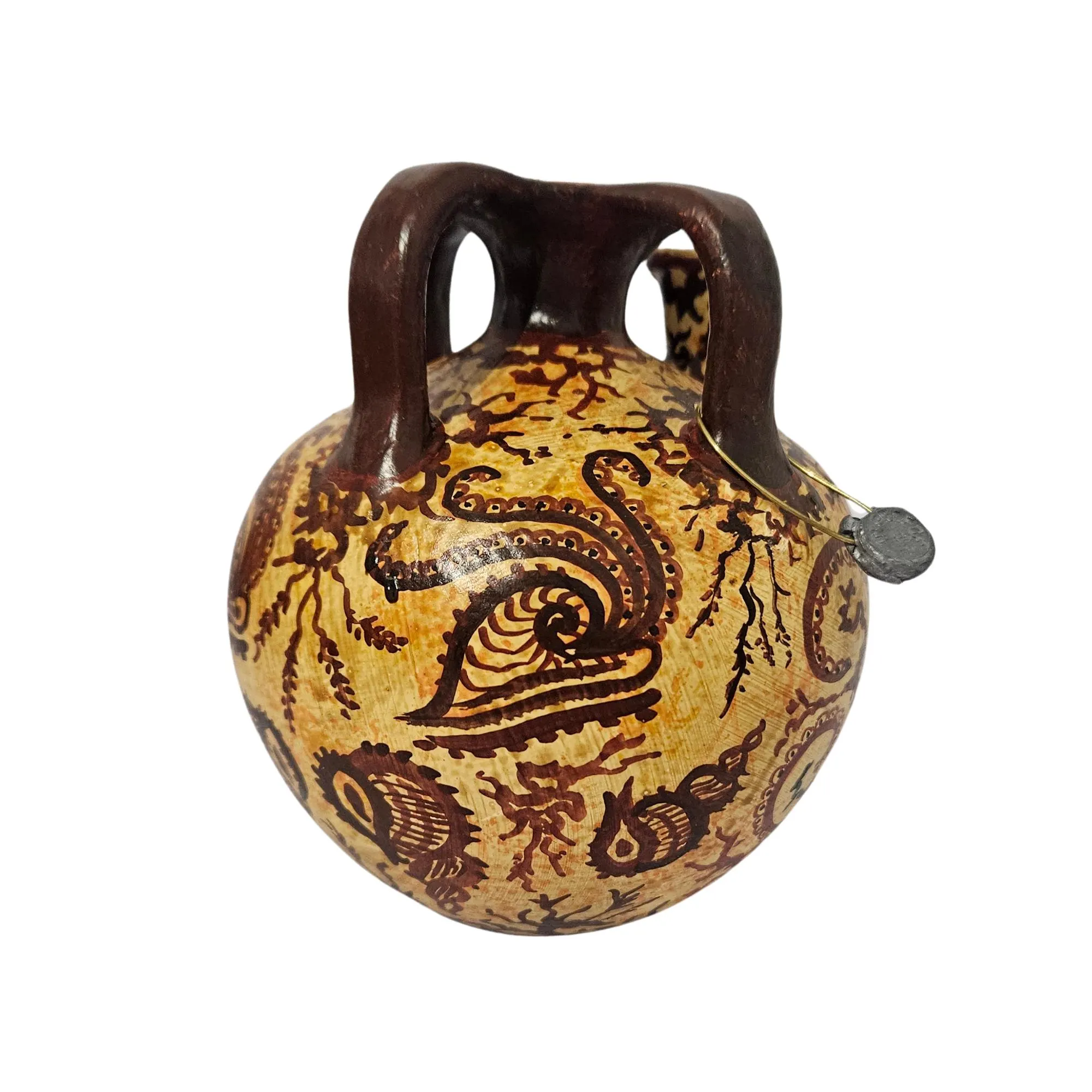 vintage ceramic Minoan period octopus vase — additional product image 5 from DadArt