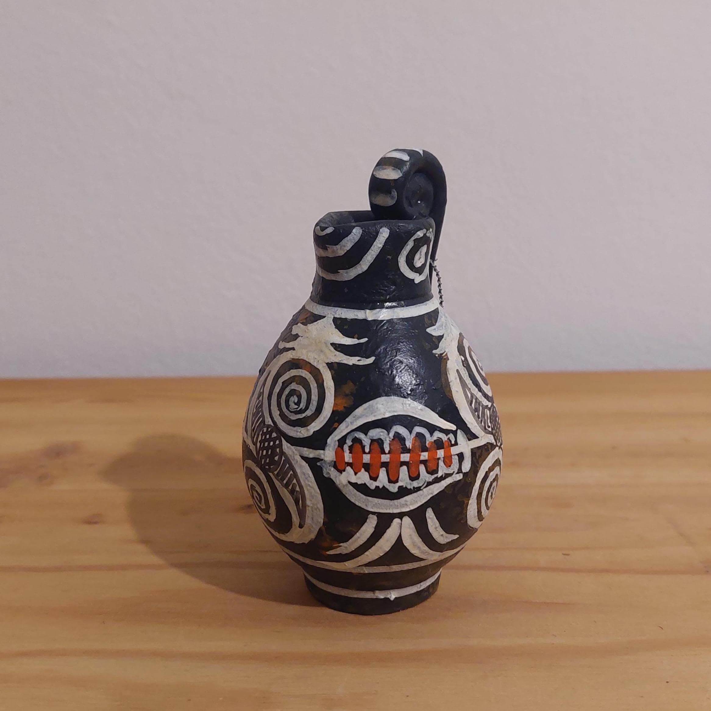 Kamares Period Miniature Pot | Minoan Ceramic Replica | Greek Art | 9cm — additional product image 2 from DadArt