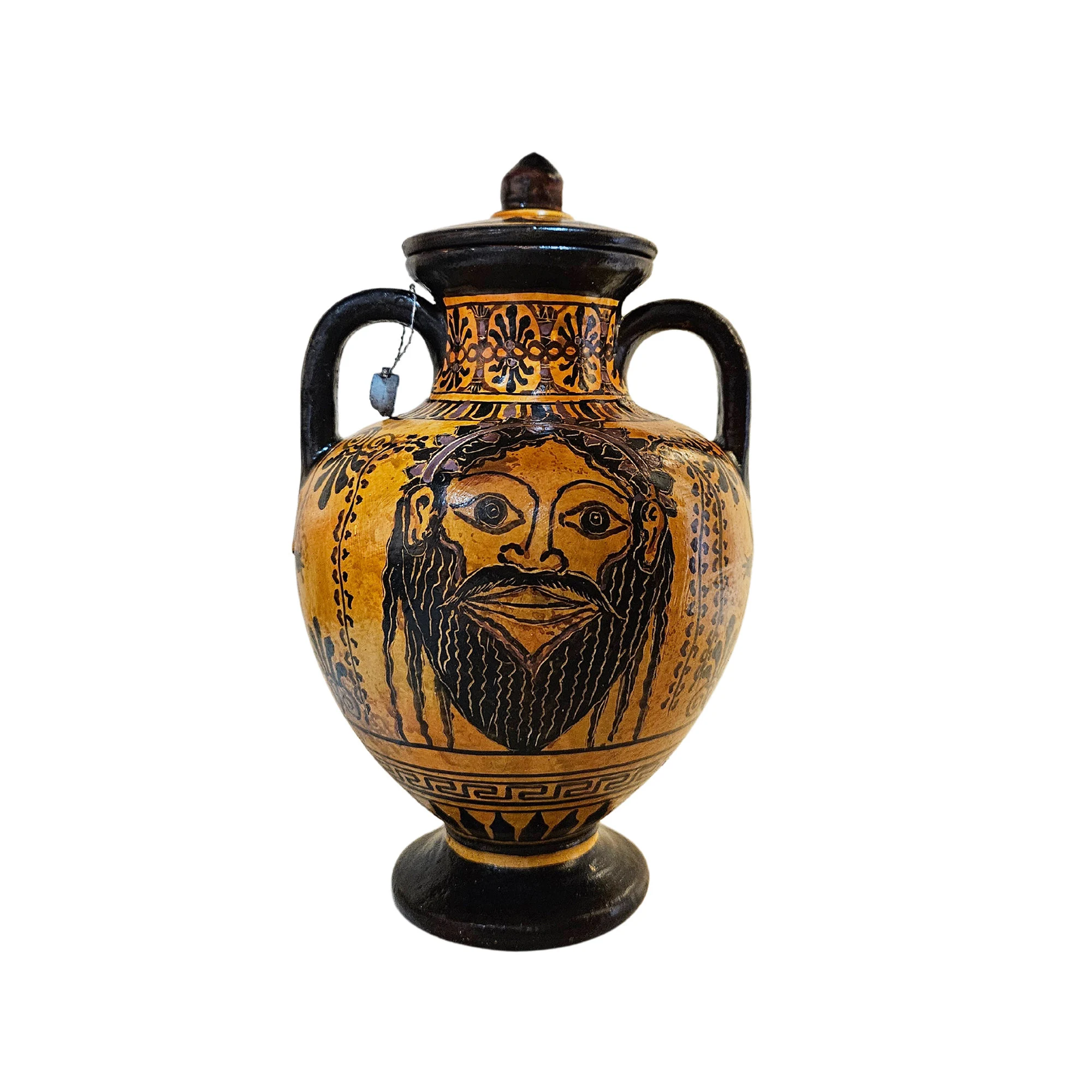 Amphora Olive Gathering Heracles Centaur Pholus Vase Ancient Greek Pottery Ceramic — additional product image 4 from DadArt