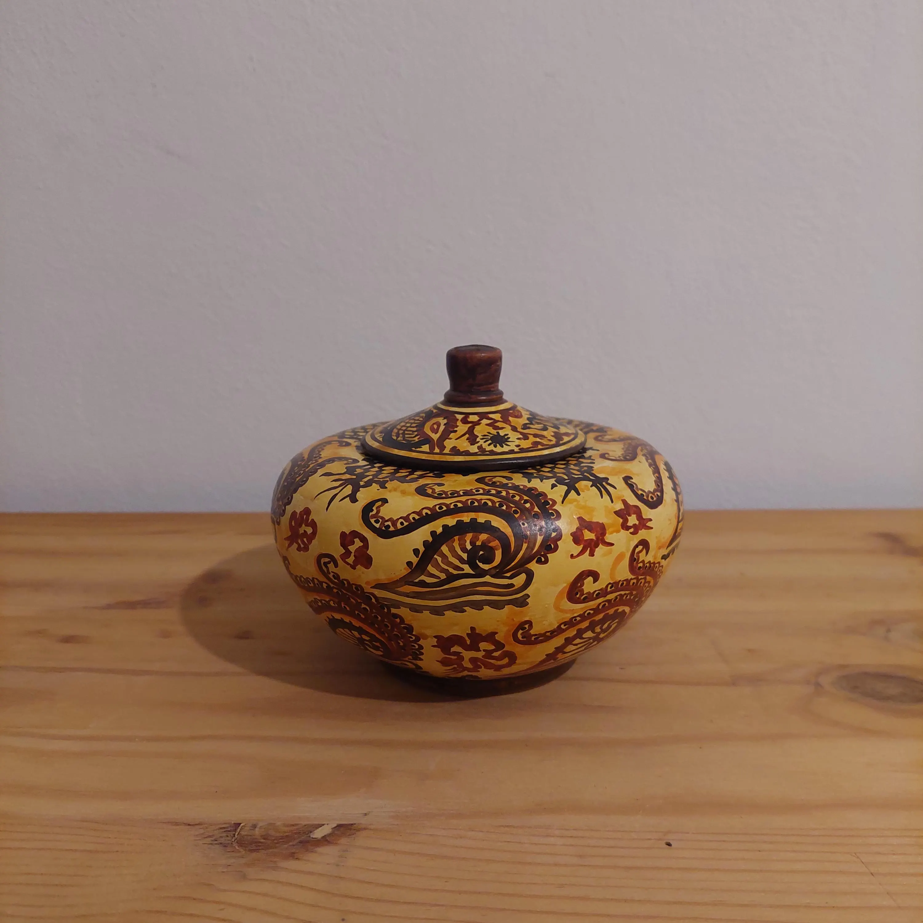 Handmade Minoan Ceramic Pot: Marine Style Sea Decor — additional product image 4 from DadArt