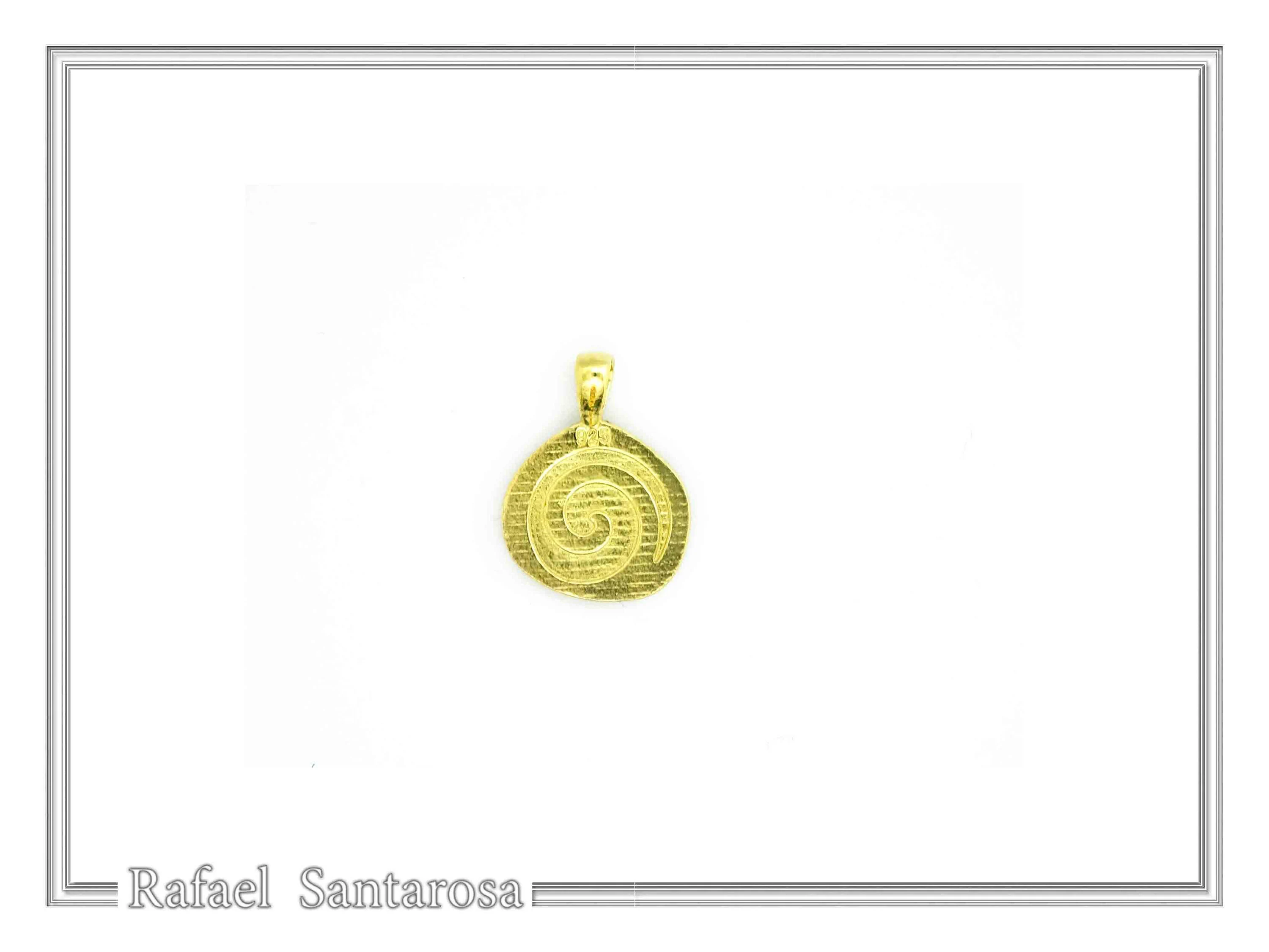 Pegasus winged horse Silver Coin Pendant: Oxidized silver, Greek Mythology Charm — additional product image 8 from Rafael Santarosa Fine Jewelry