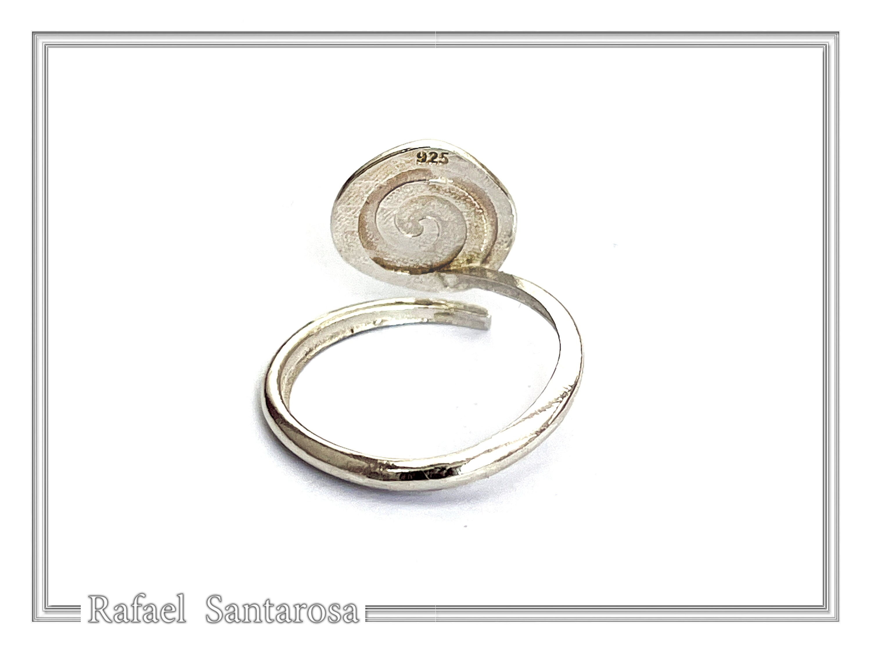 ICXC NIKA "Jesus Christ Conquers" Blue Enamel Christogram Talisman Ring: Solid Sterling Silver — additional product image 7 from Rafael Santarosa Fine Jewelry